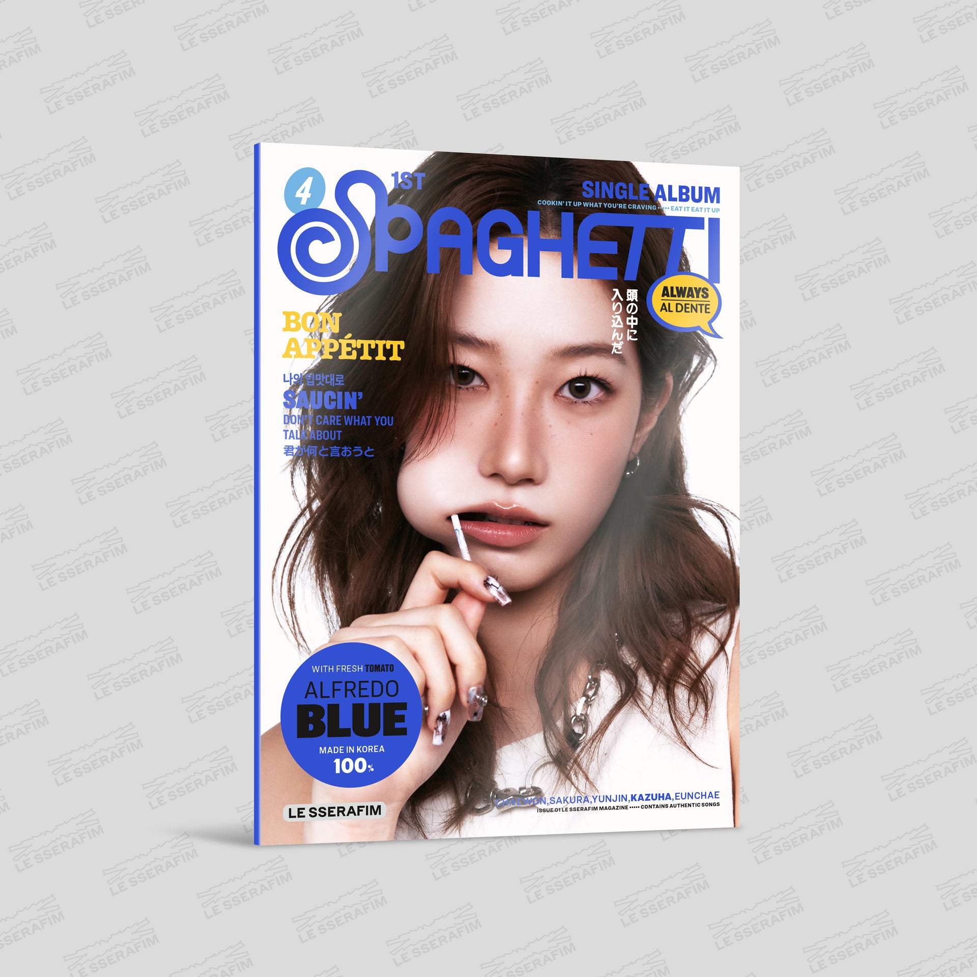 LE SSERAFIM - 1st Single Album 'SPAGHETTI' (POP-UP Exclusive)(COMPACT ver.)