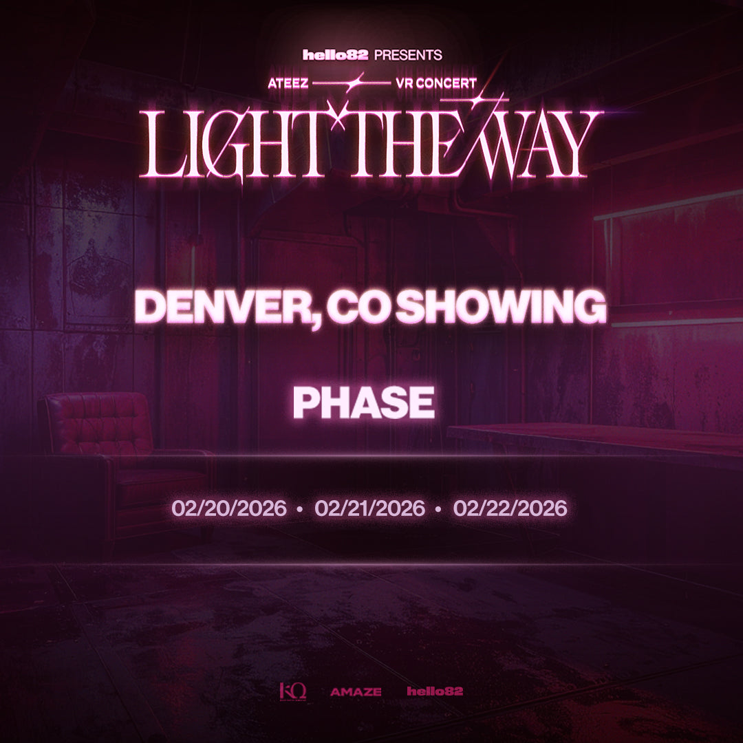 ATEEZ VR CONCERT : LIGHT THE WAY in DENVER, CO