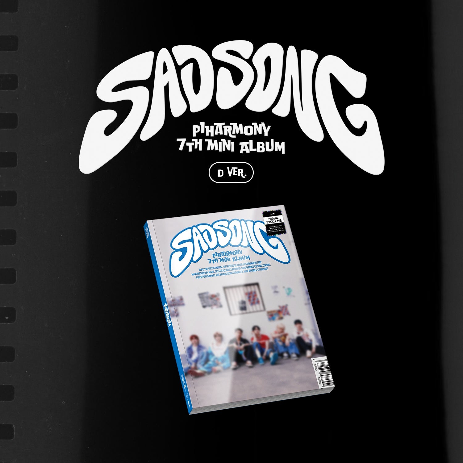 P1Harmony - SAD SONG - hello82 Exclusive – hello82.shop