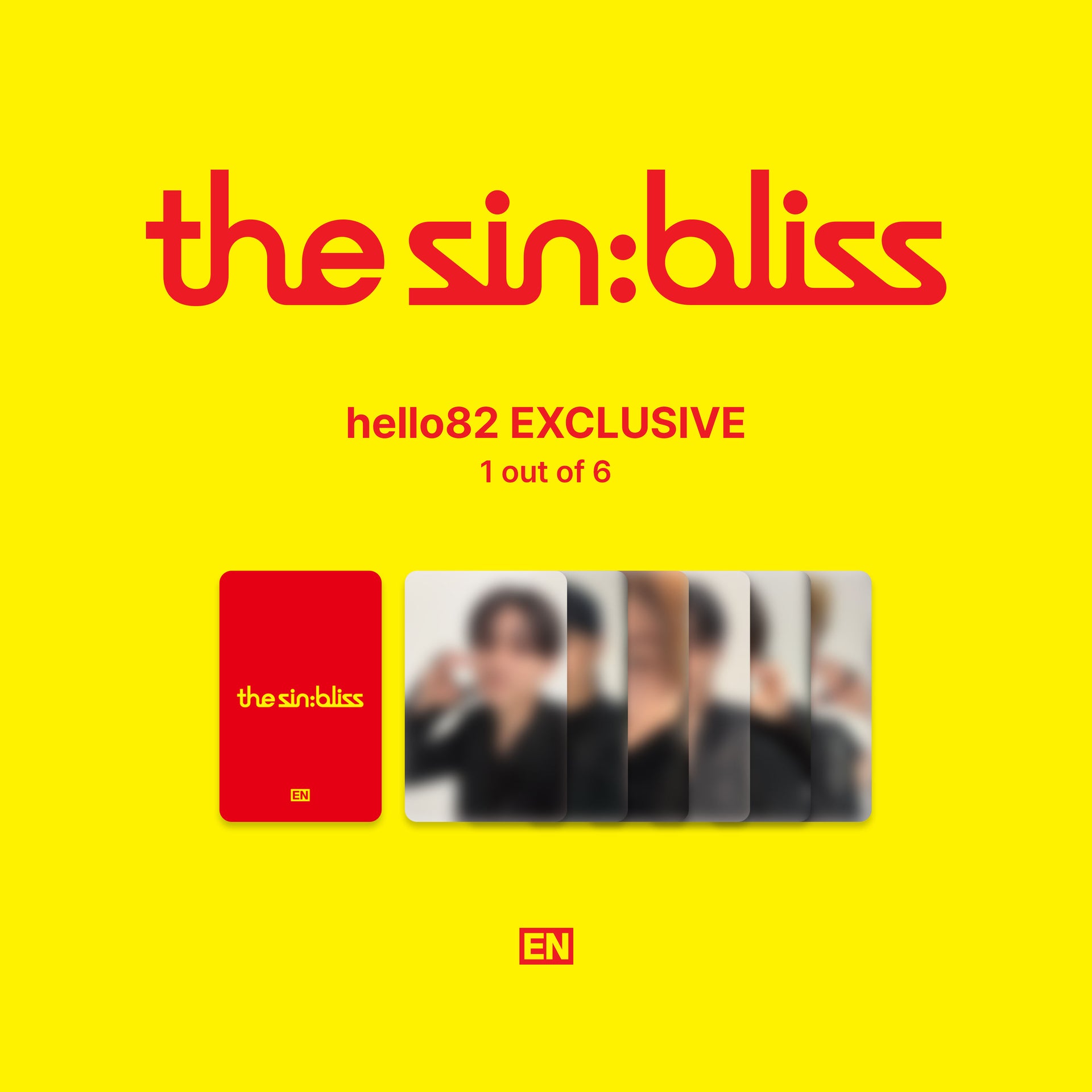 ENHYPEN - THE SIN : BLISS (hello82 Exclusive)