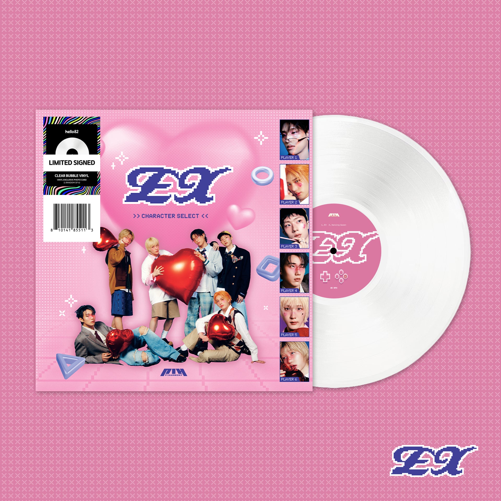 [Signed] P1Harmony - EX (Vinyl)