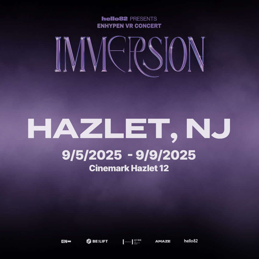 &lt;ENHYPEN VR CONCERT : IMMERSION&gt; in HAZLET, NJ