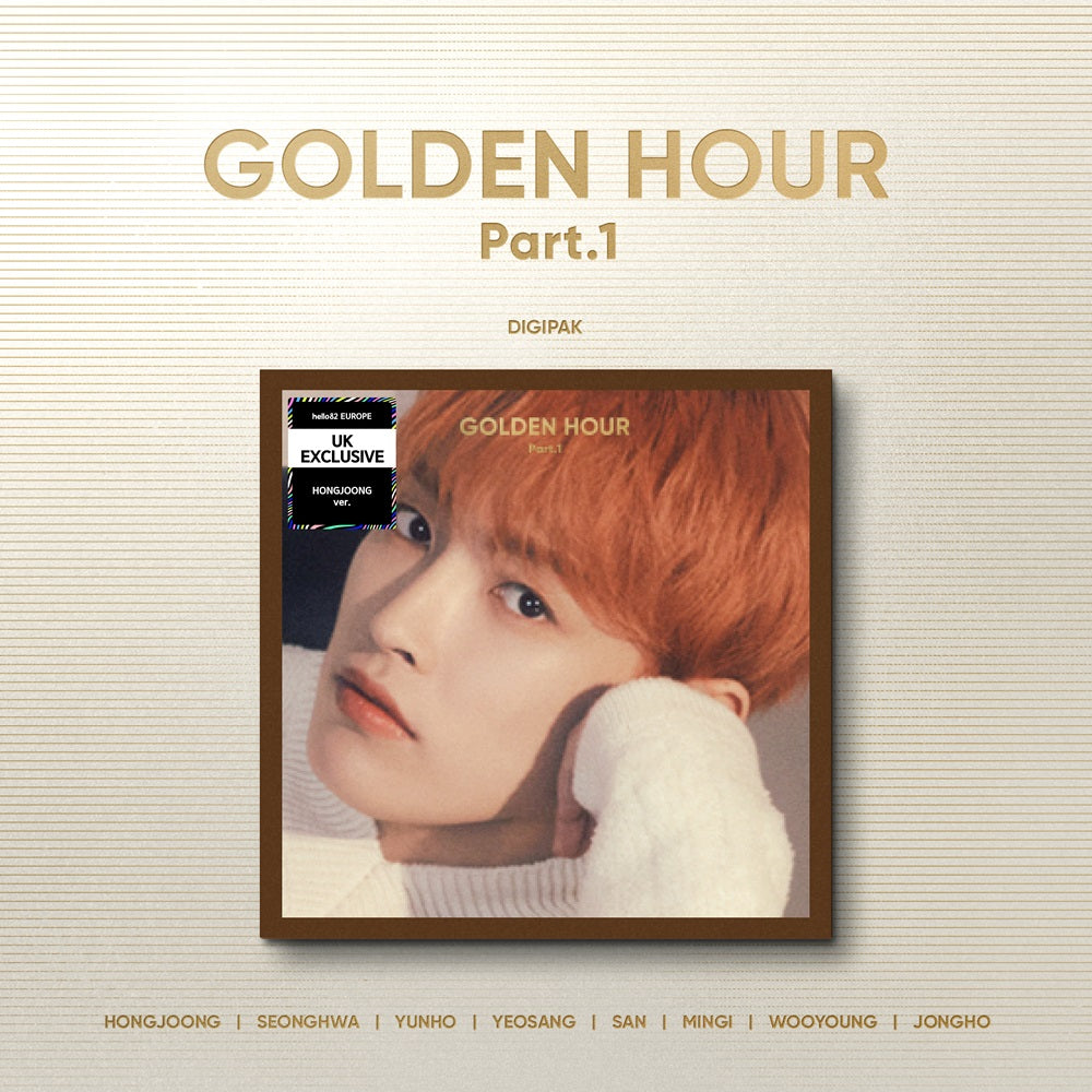 ATEEZ - GOLDEN HOUR : Part.1 - UK Exclusive (Digipak) – hello82.shop
