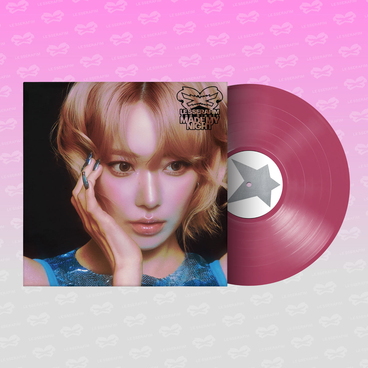 LE SSERAFIM - 2nd Single Album 'Made My Night' Vinyl