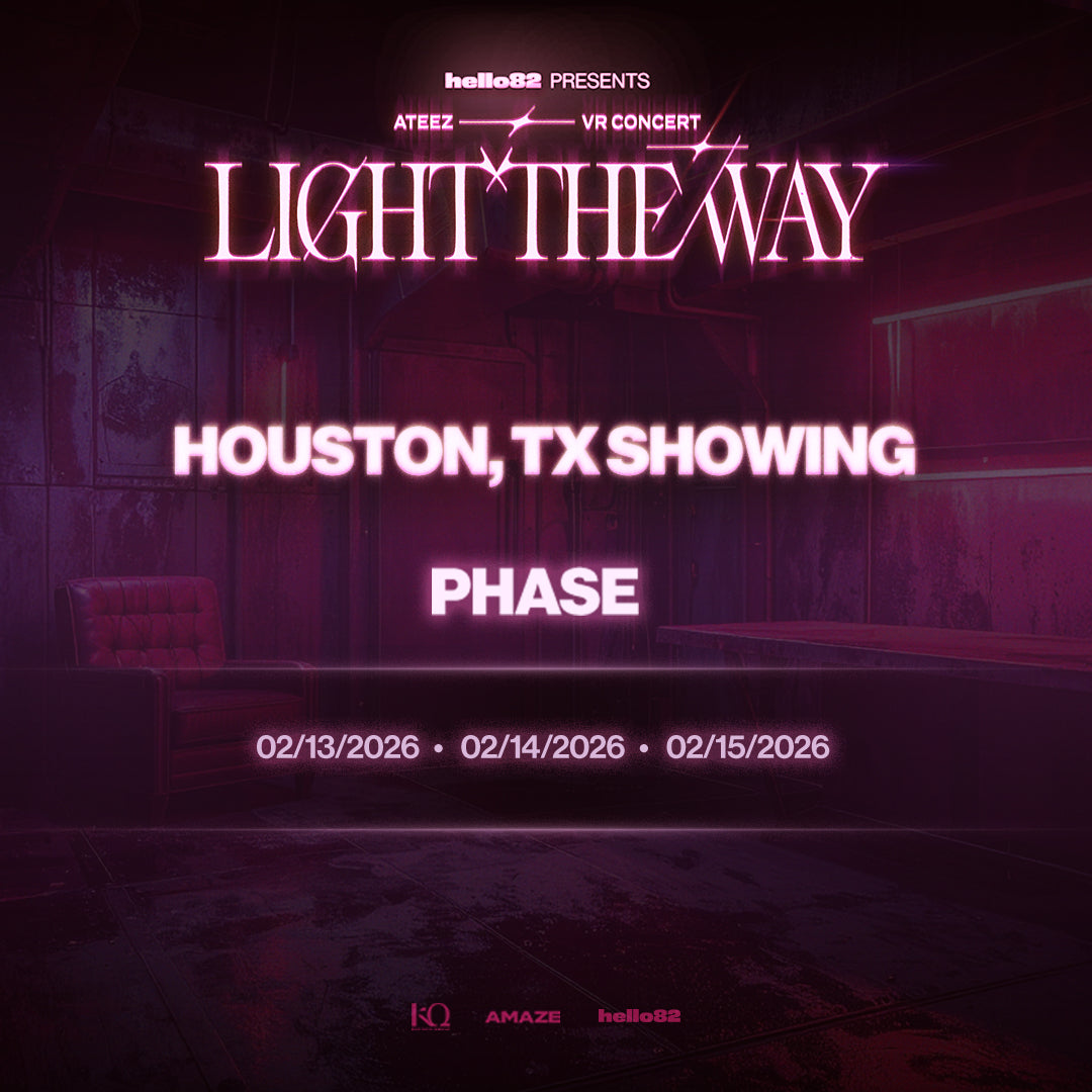 ATEEZ VR CONCERT : LIGHT THE WAY in HOUSTON, TX