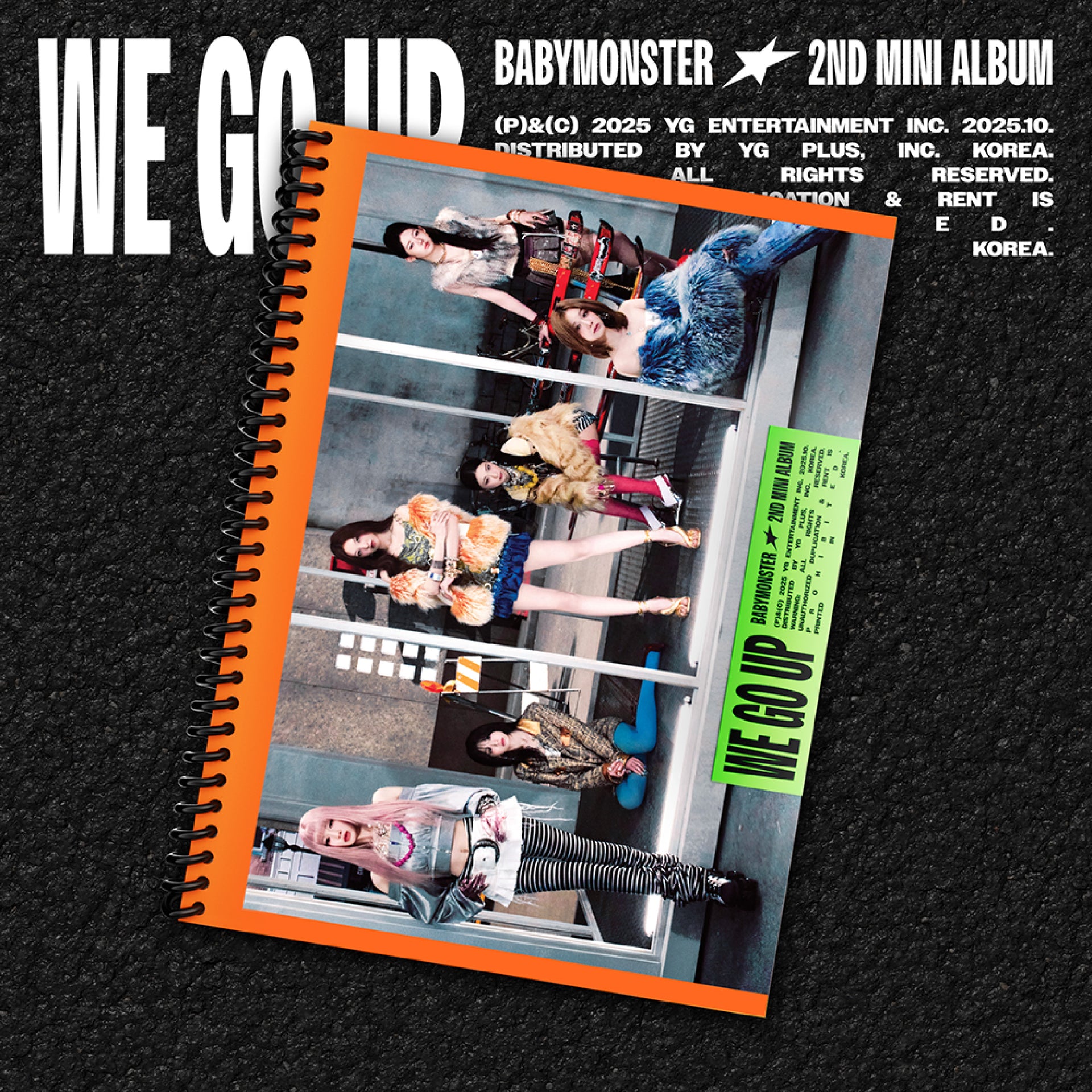 [Signed] BABYMONSTER - WE GO UP