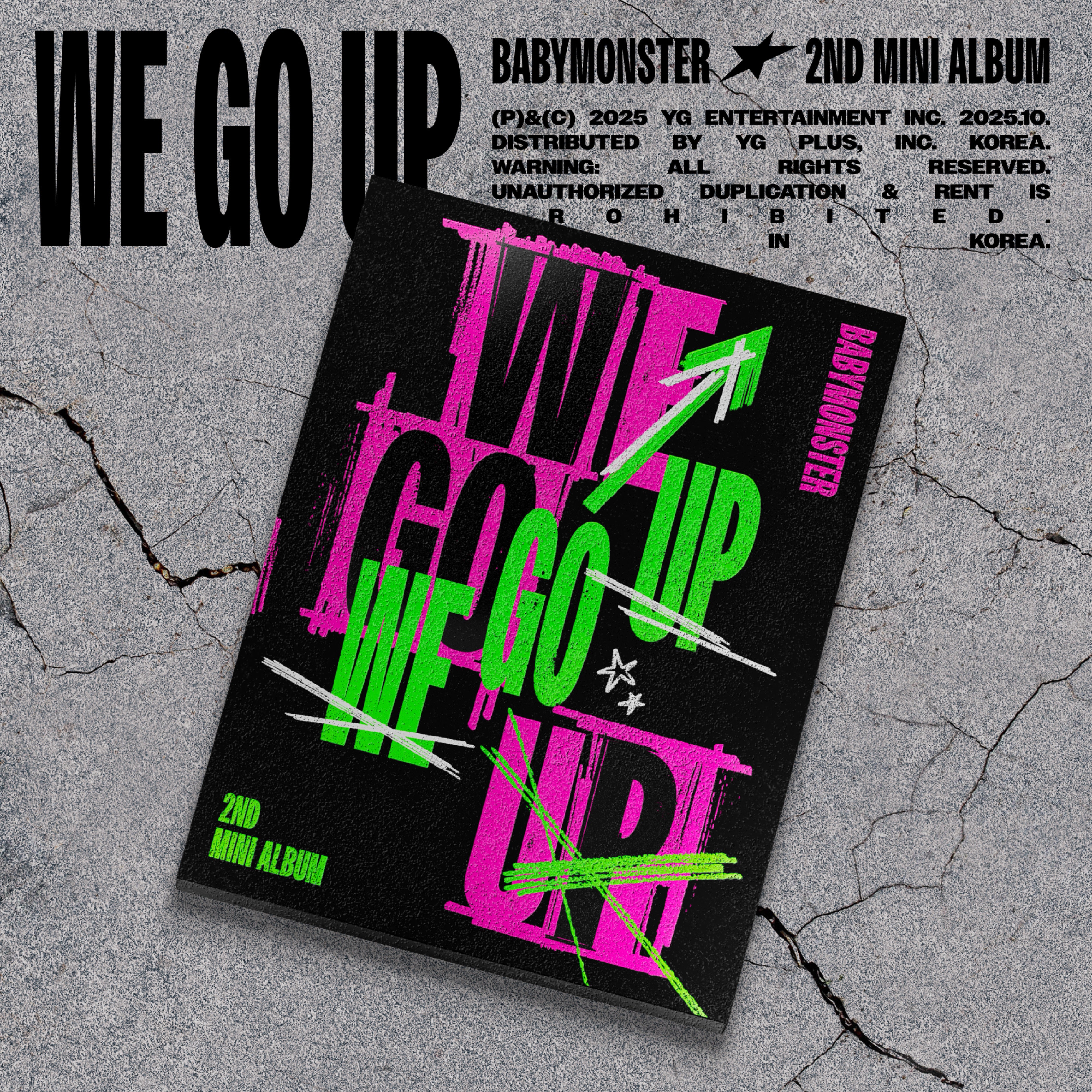babymonster パリタ　直筆サイン　we go up Signed] BABYMONSTER - WE GO UP – hello82.shop