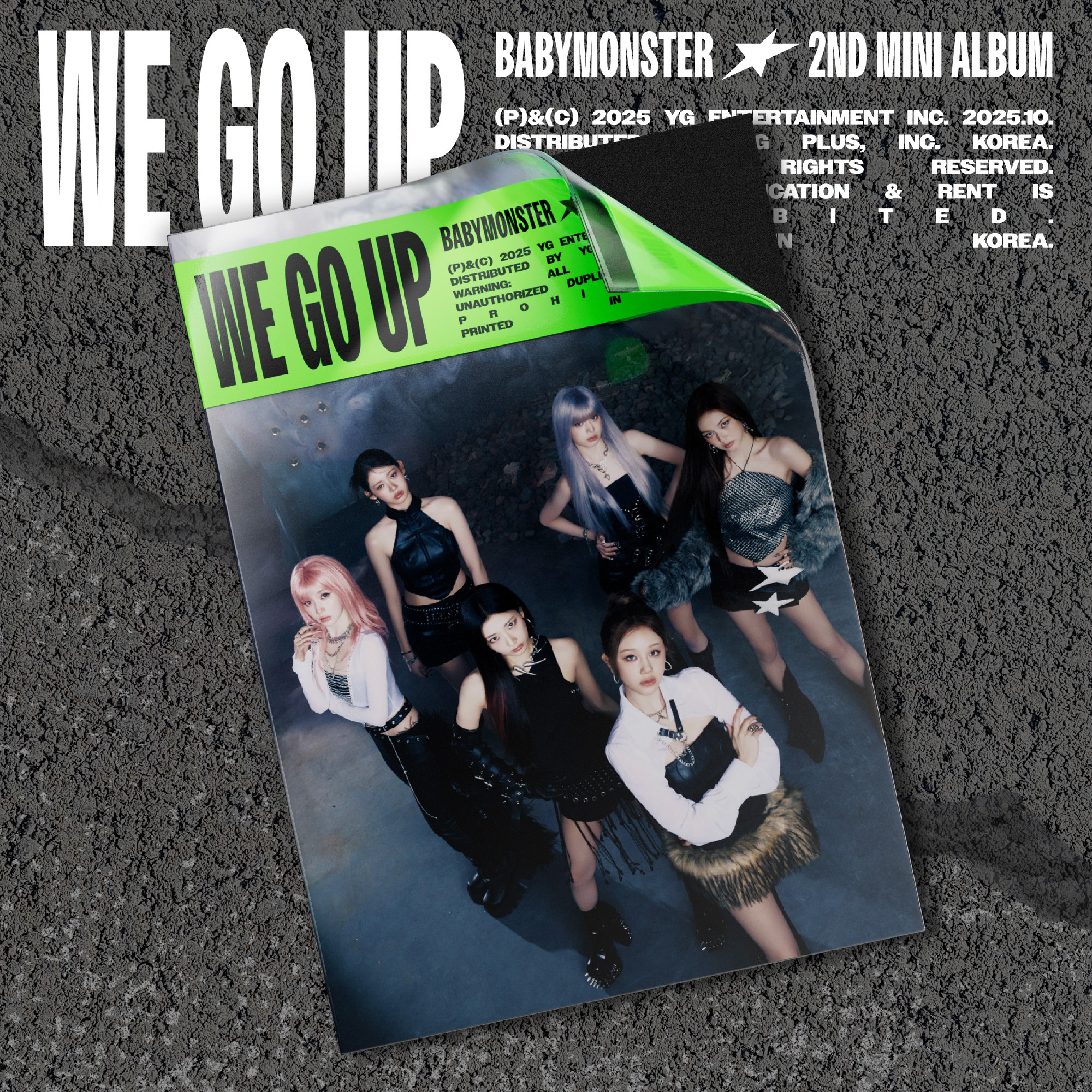 babymonster パリタ　直筆サイン　we go up Signed] BABYMONSTER - WE GO UP – hello82.shop