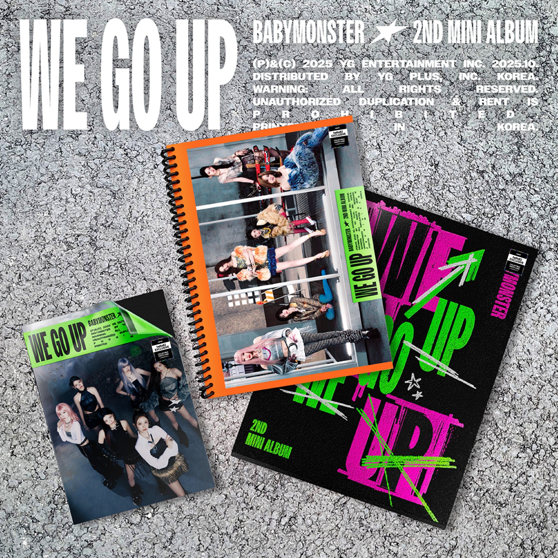 BABYMONSTER - WE GO UP - hello82 Exclusive