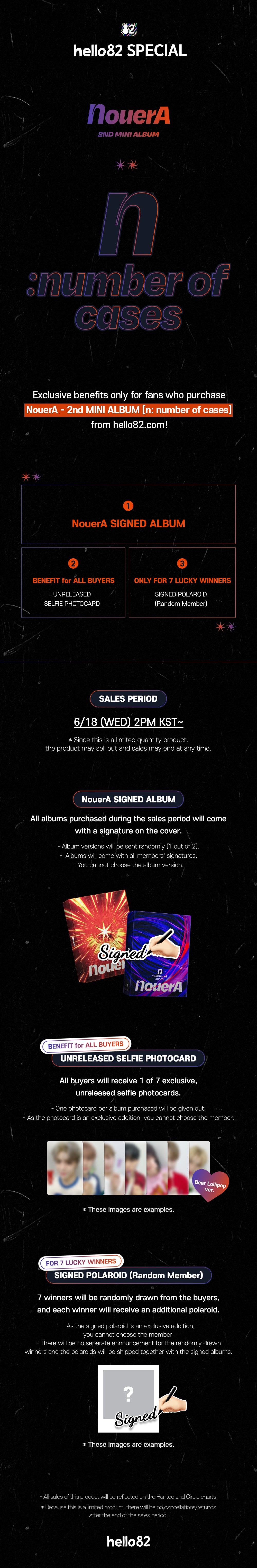 Signed] NouerA - 2nd MINI ALBUM [n: number of cases] (Random