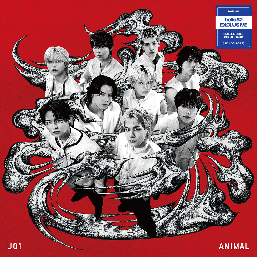JO1 -  ANIMAL - hello82 Exclusive Regular Edition C in Red