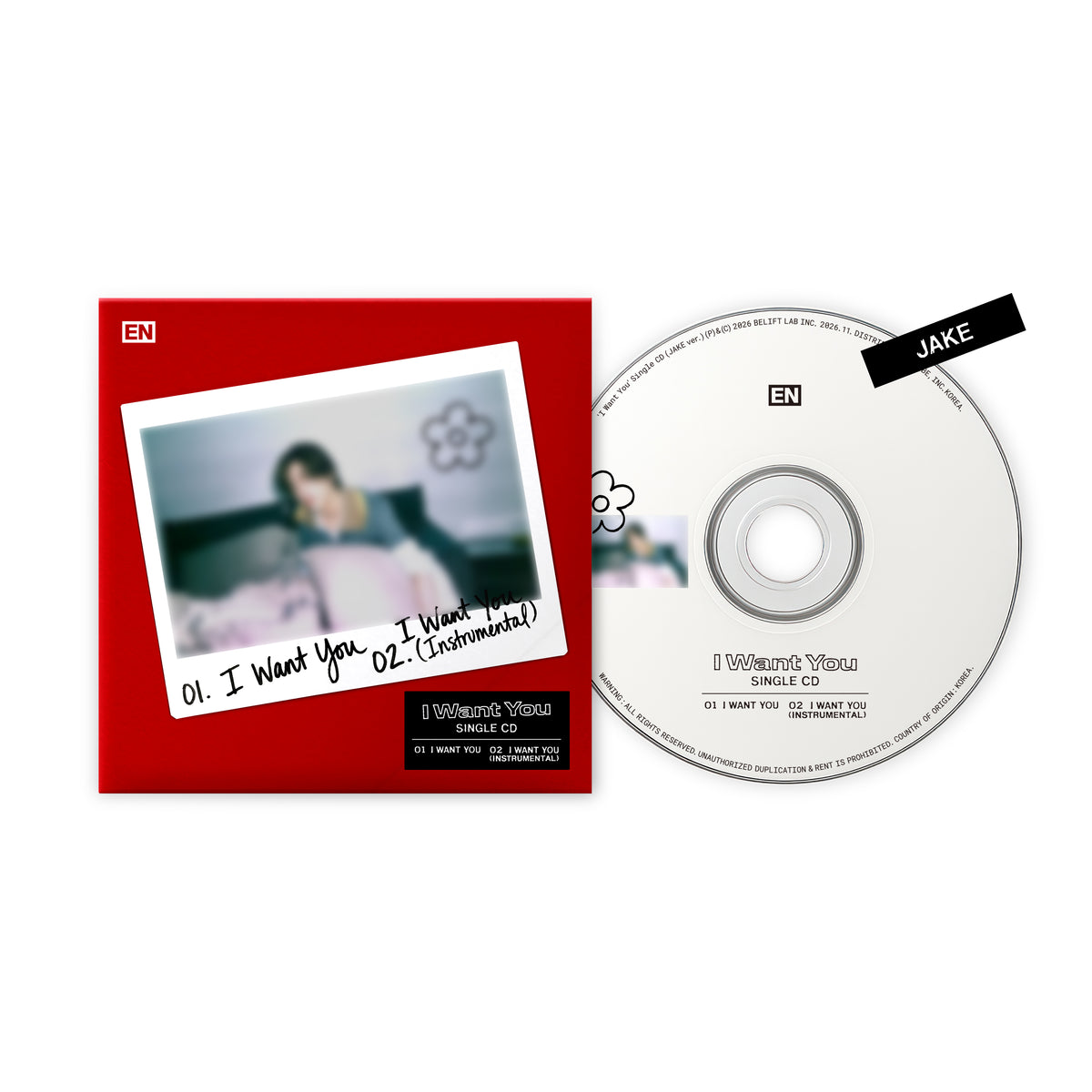 ENHYPEN - 'I Want You' Single CD