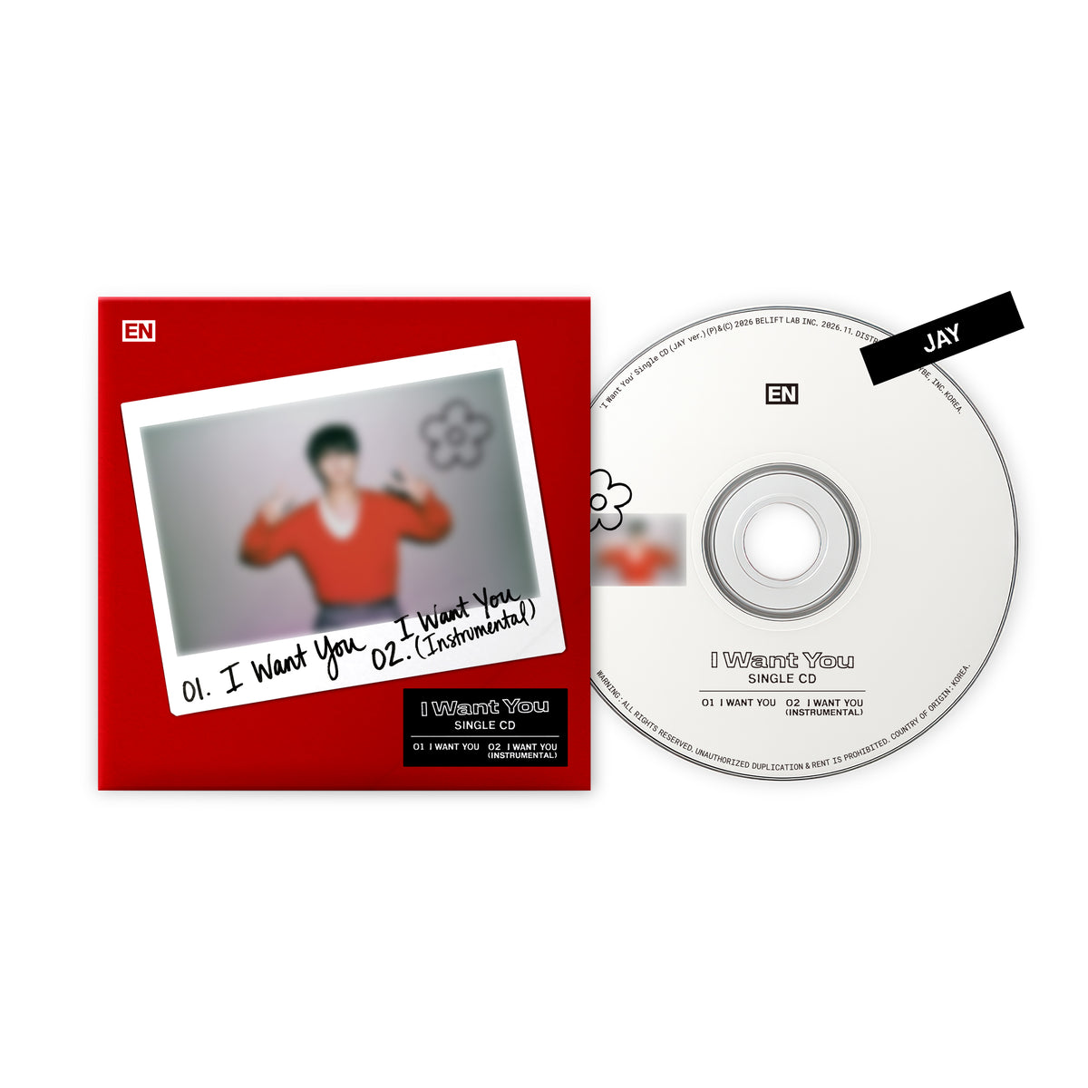 ENHYPEN - 'I Want You' Single CD