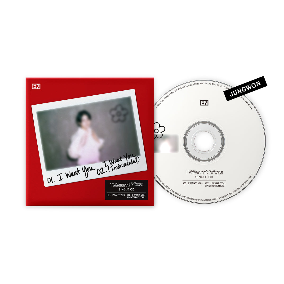 ENHYPEN - 'I Want You' Single CD