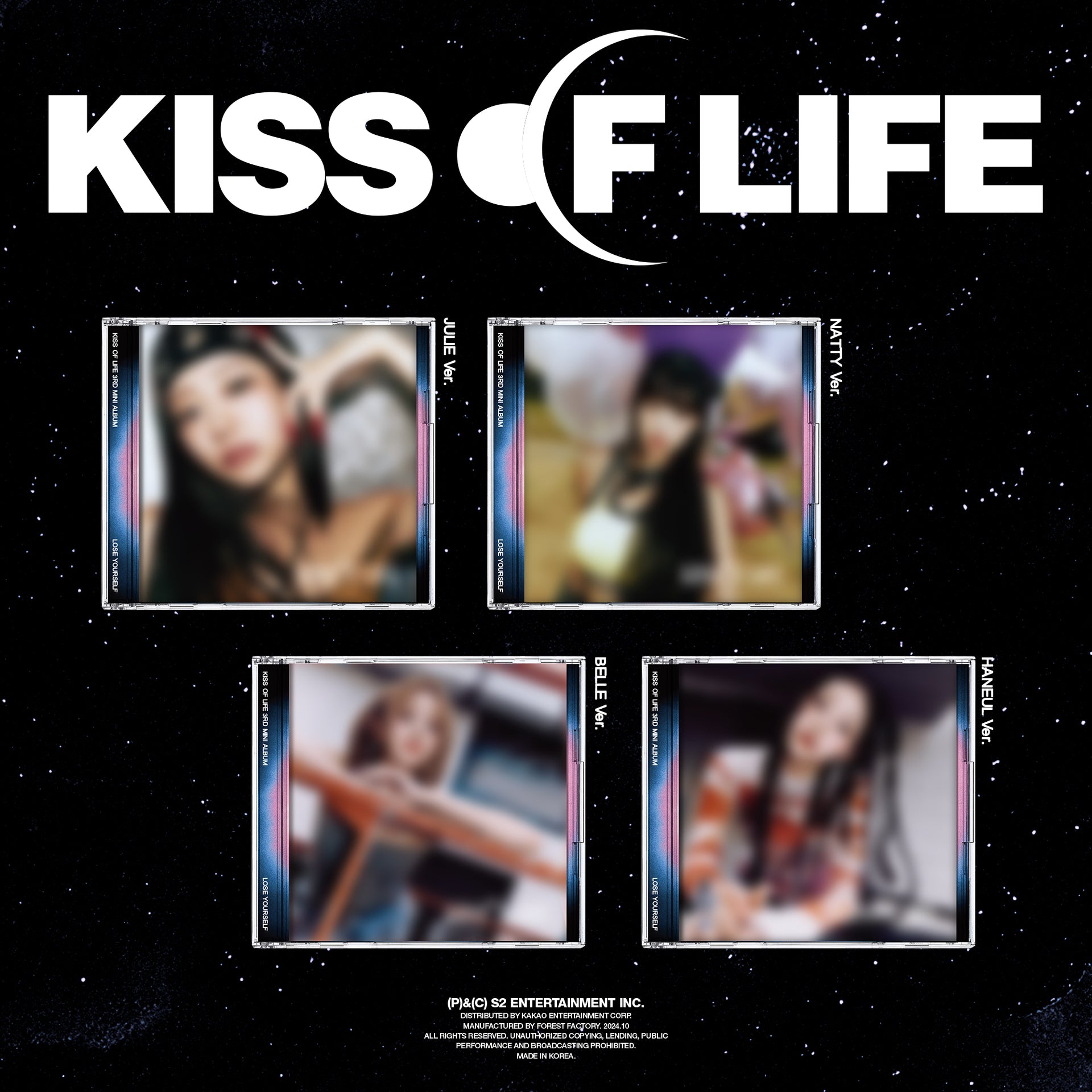 [Signed] KISS OF LIFE -  3rd Mini Album : Lose Yourself (Jewel Ver.) (Random)