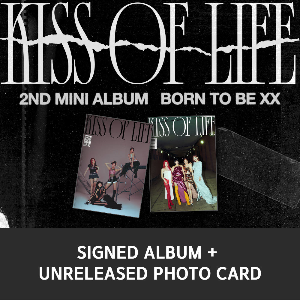 [Signed] KISS OF LIFE - 2nd MINI ALBUM [Born to be XX] (Random)