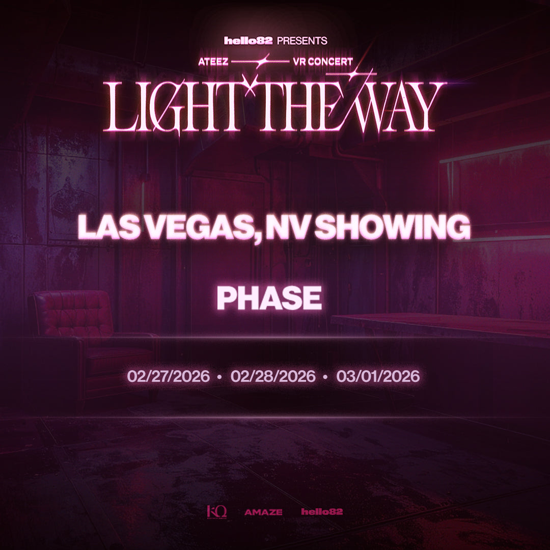 ATEEZ VR CONCERT : LIGHT THE WAY in LAS VEGAS, NV