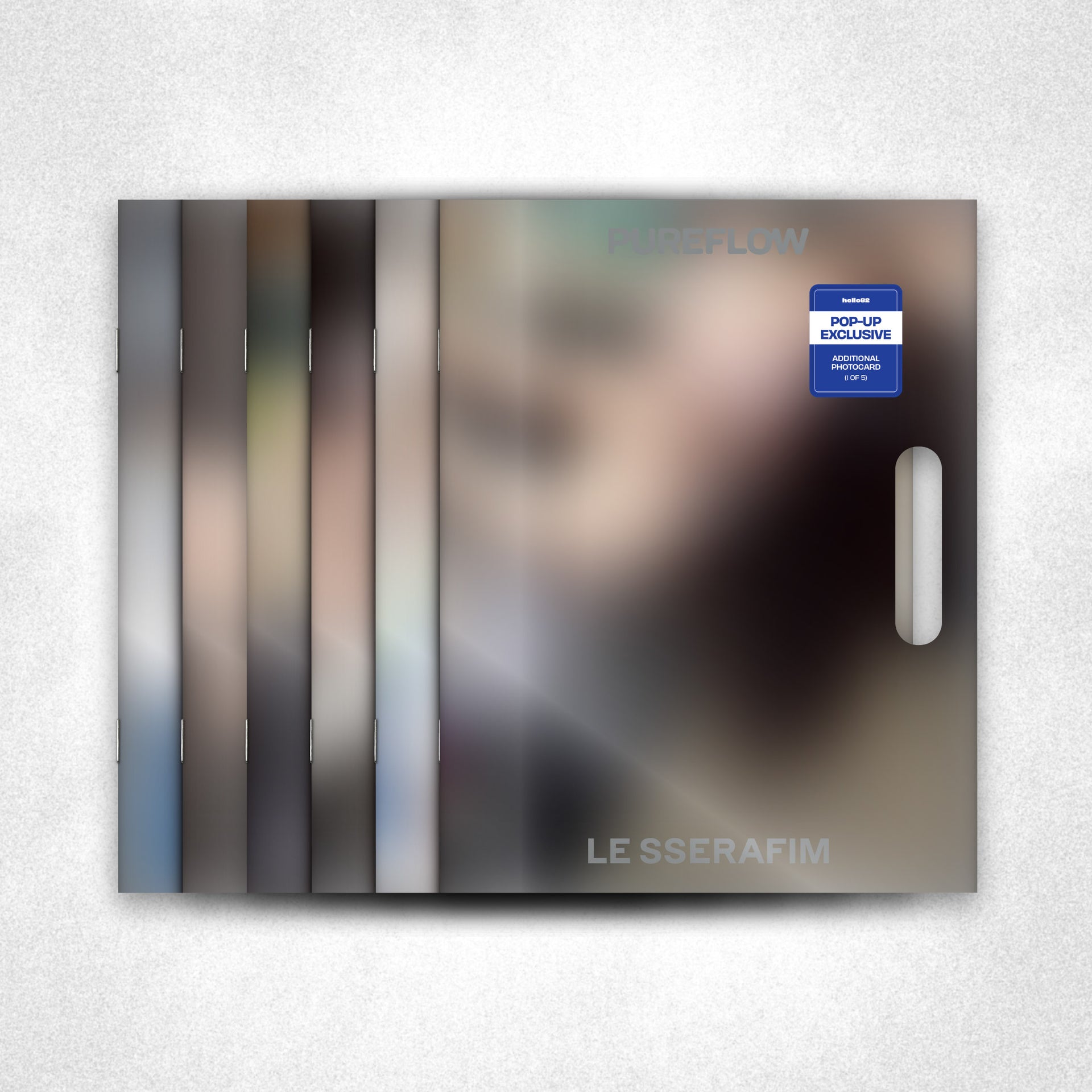 LE SSERAFIM - 2nd Studio Album ‘PUREFLOW’ pt.1 (COMPACT ver.) (hello82 POP-UP Exclusive)