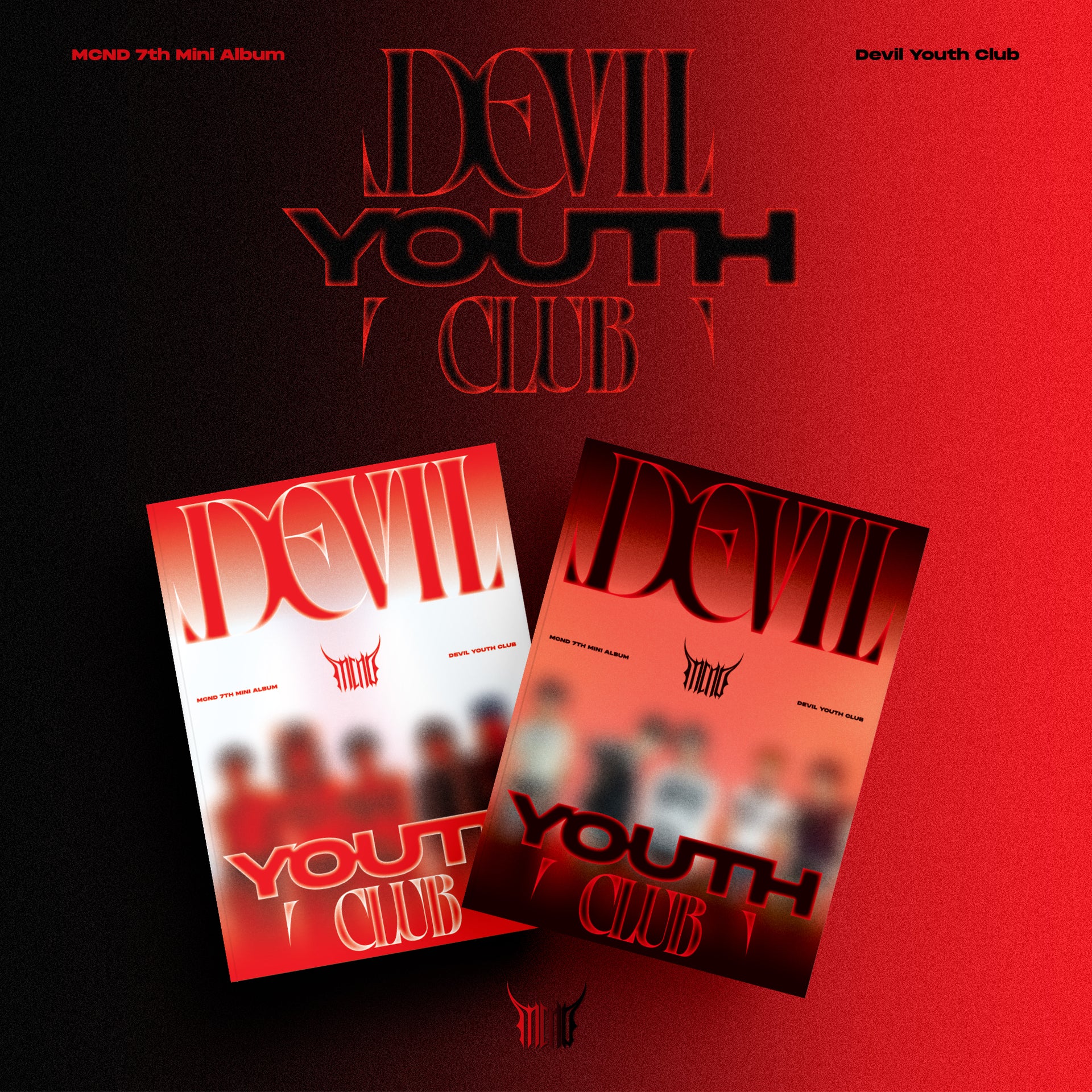 [Signed] MCND - 7th MINI ALBUM : Devil Youth Club (Random)