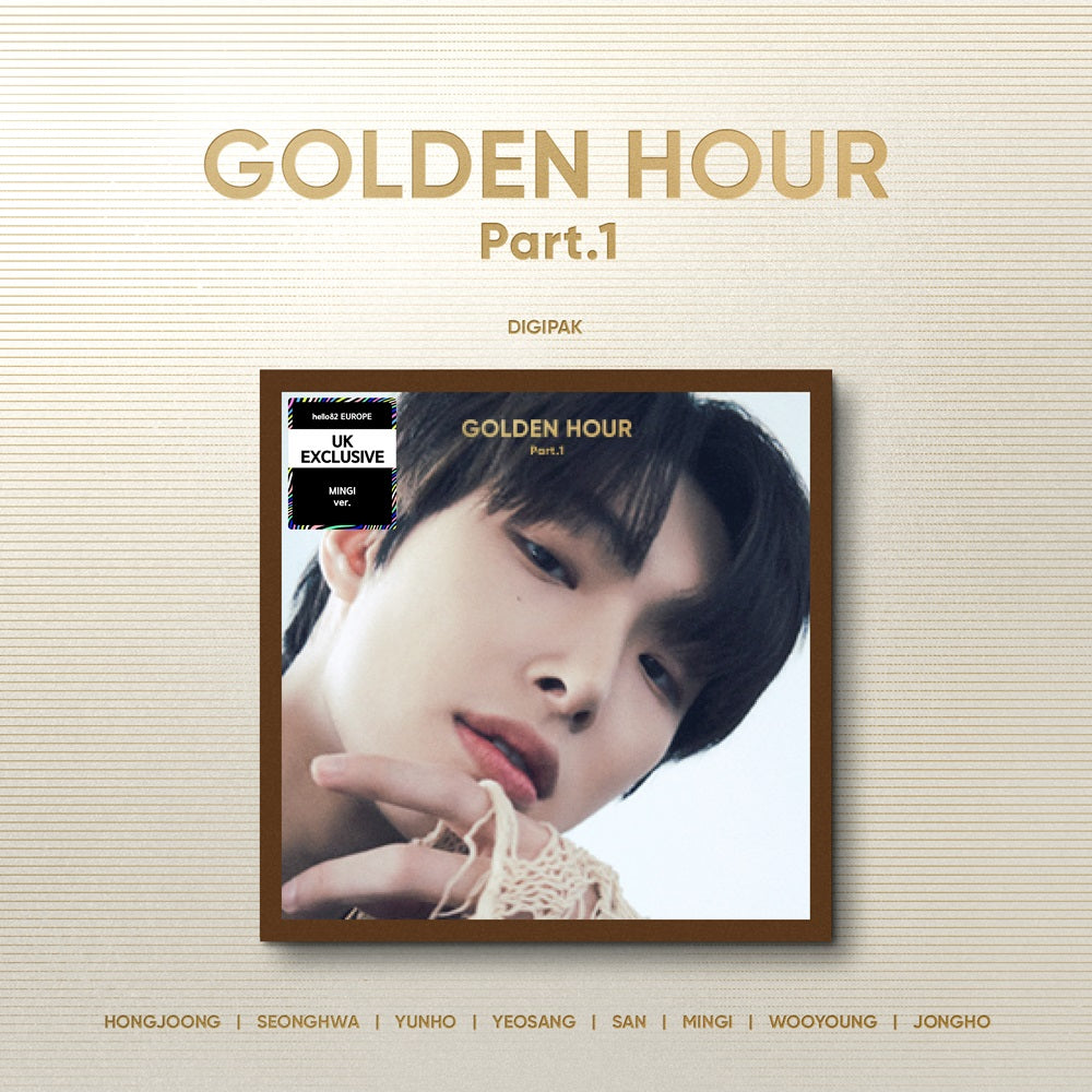 ATEEZ - GOLDEN HOUR : Part.1 - UK Exclusive (Digipak)