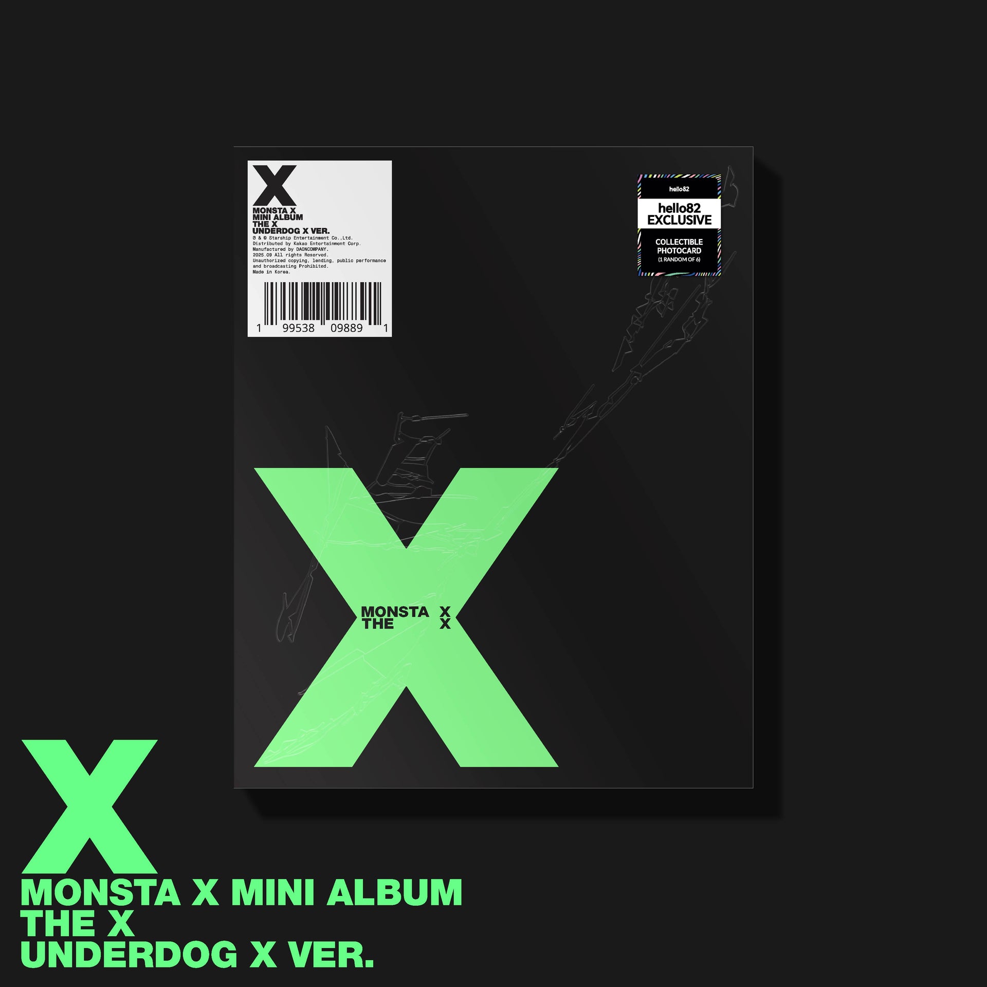 MONSTA X - THE X (hello82 Exclusive)