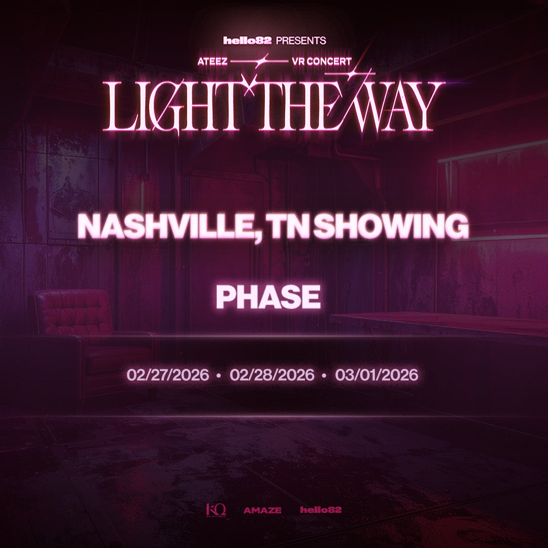 ATEEZ VR CONCERT : LIGHT THE WAY in NASHVILLE, TN