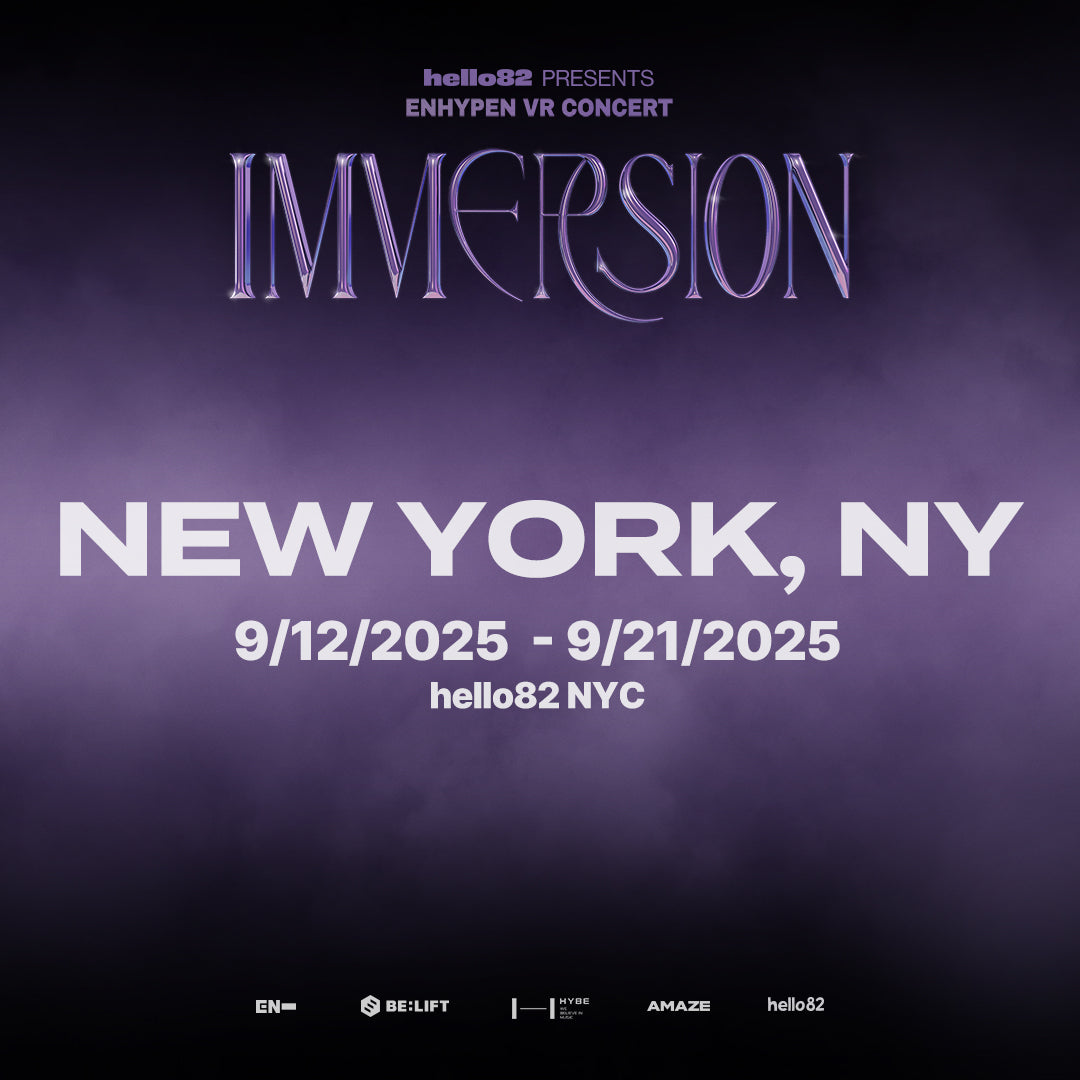 &lt;ENHYPEN VR CONCERT : IMMERSION&gt; in NEW YORK, NY