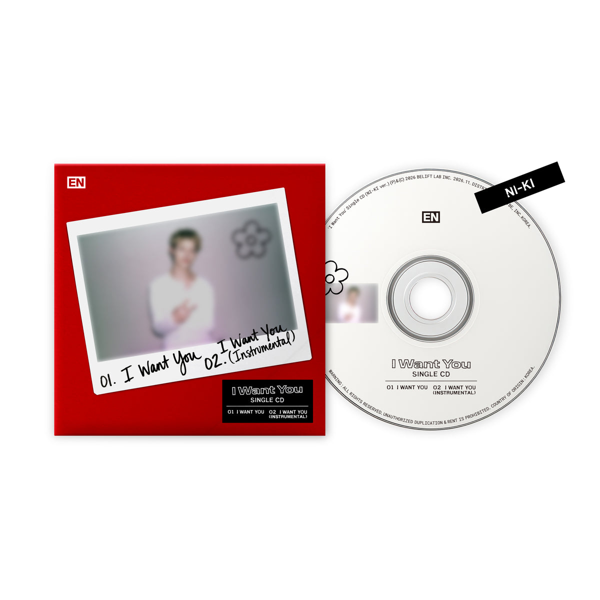 ENHYPEN - 'I Want You' Single CD