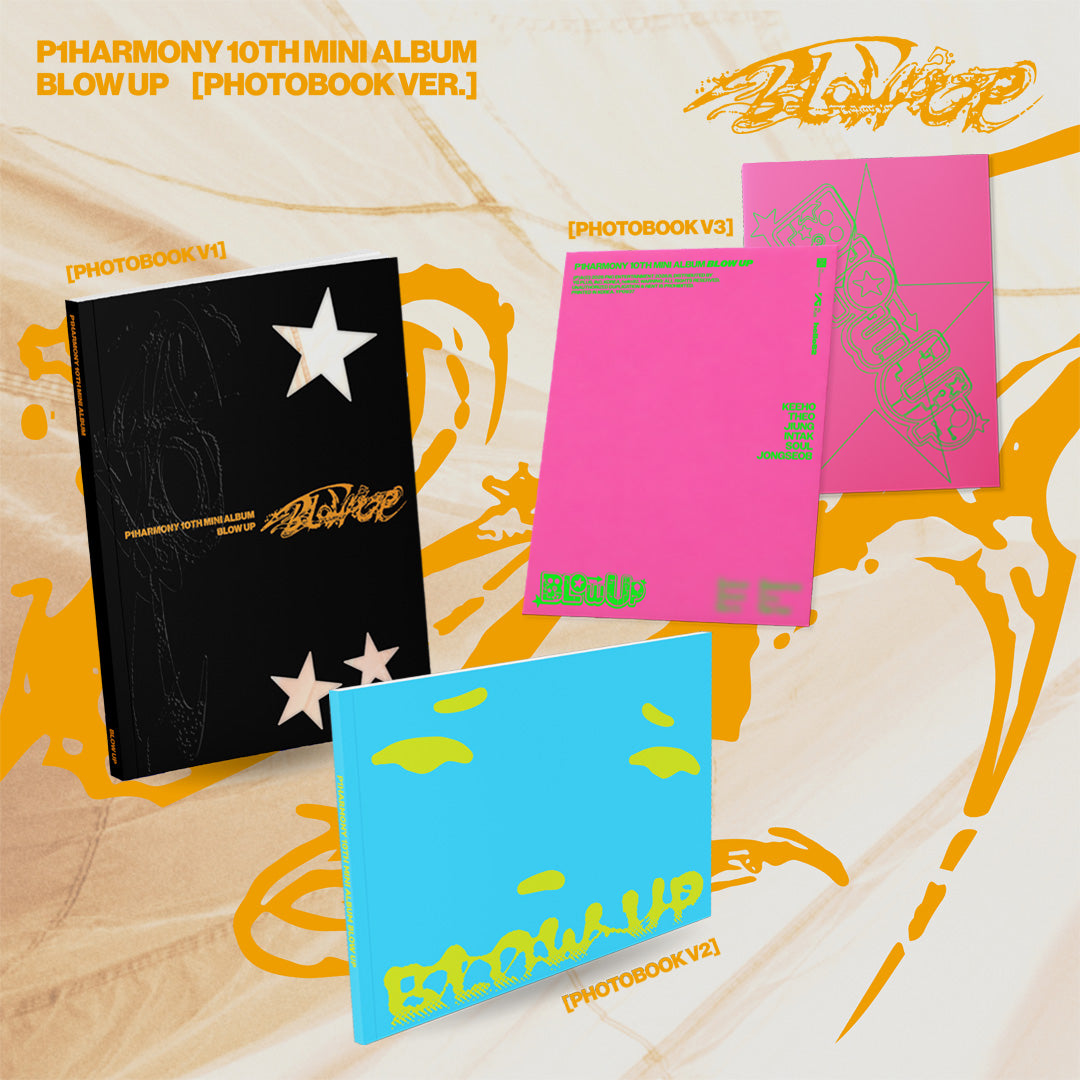 [Signed] P1Harmony - BLOW UP (Photobook Ver.) - Europe Exclusive