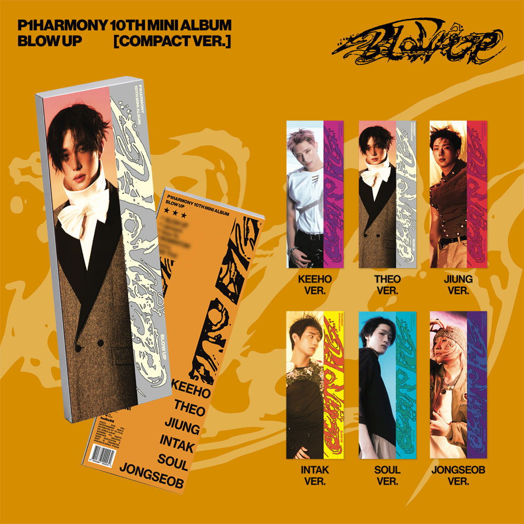 [Signed] P1Harmony - BLOW UP (Compact Ver.) - Europe Exclusive (Random)