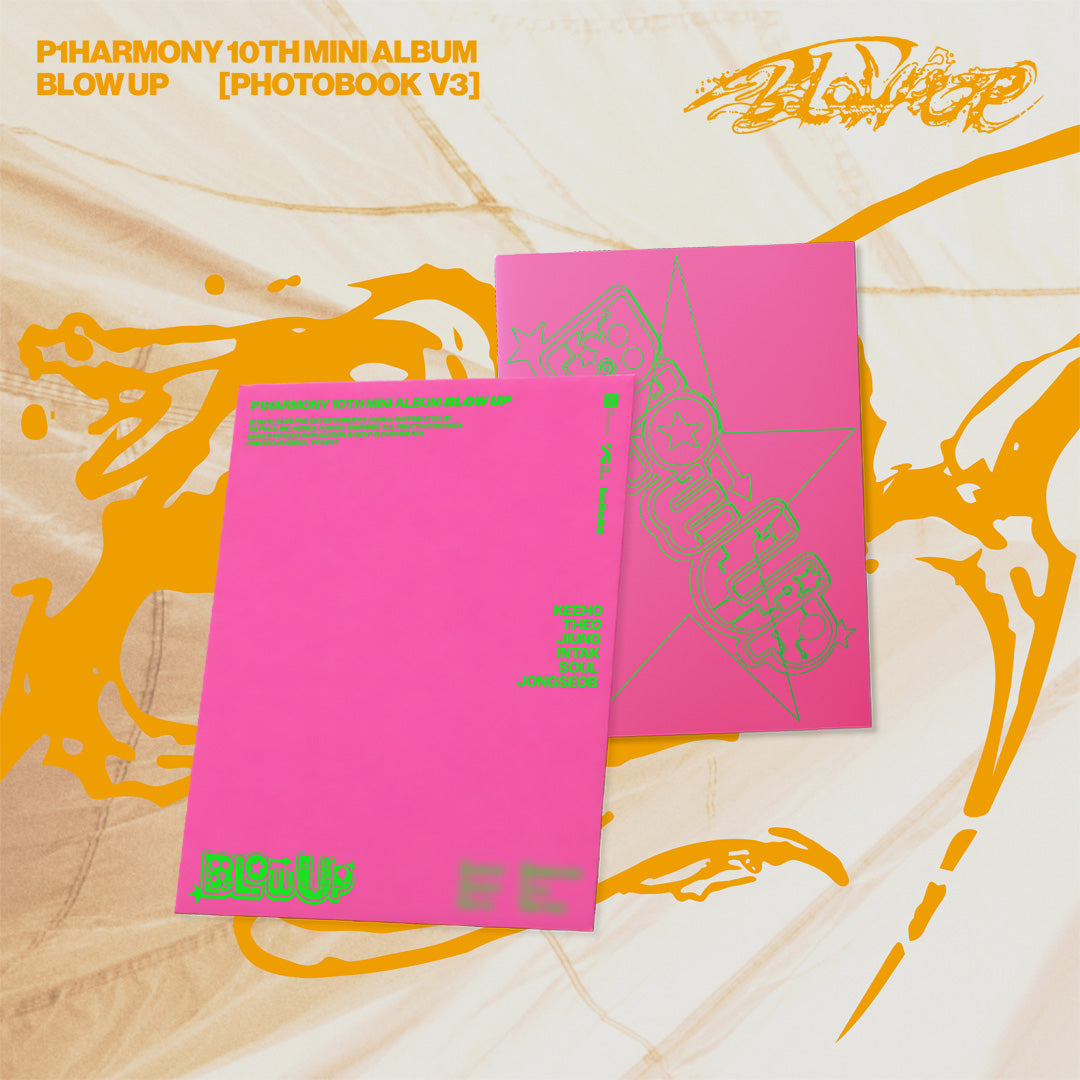 [Signed] P1Harmony - BLOW UP (Photobook Ver.)