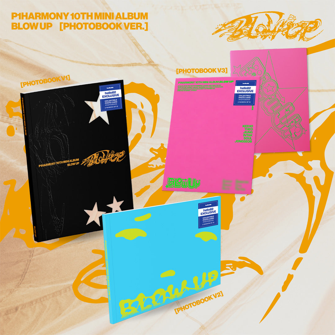 P1Harmony - BLOW UP (Photobook Ver.) - hello82 Exclusive