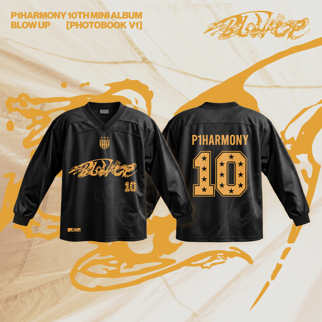 P1Harmony - BLOW UP - Sport Jersey (Black)