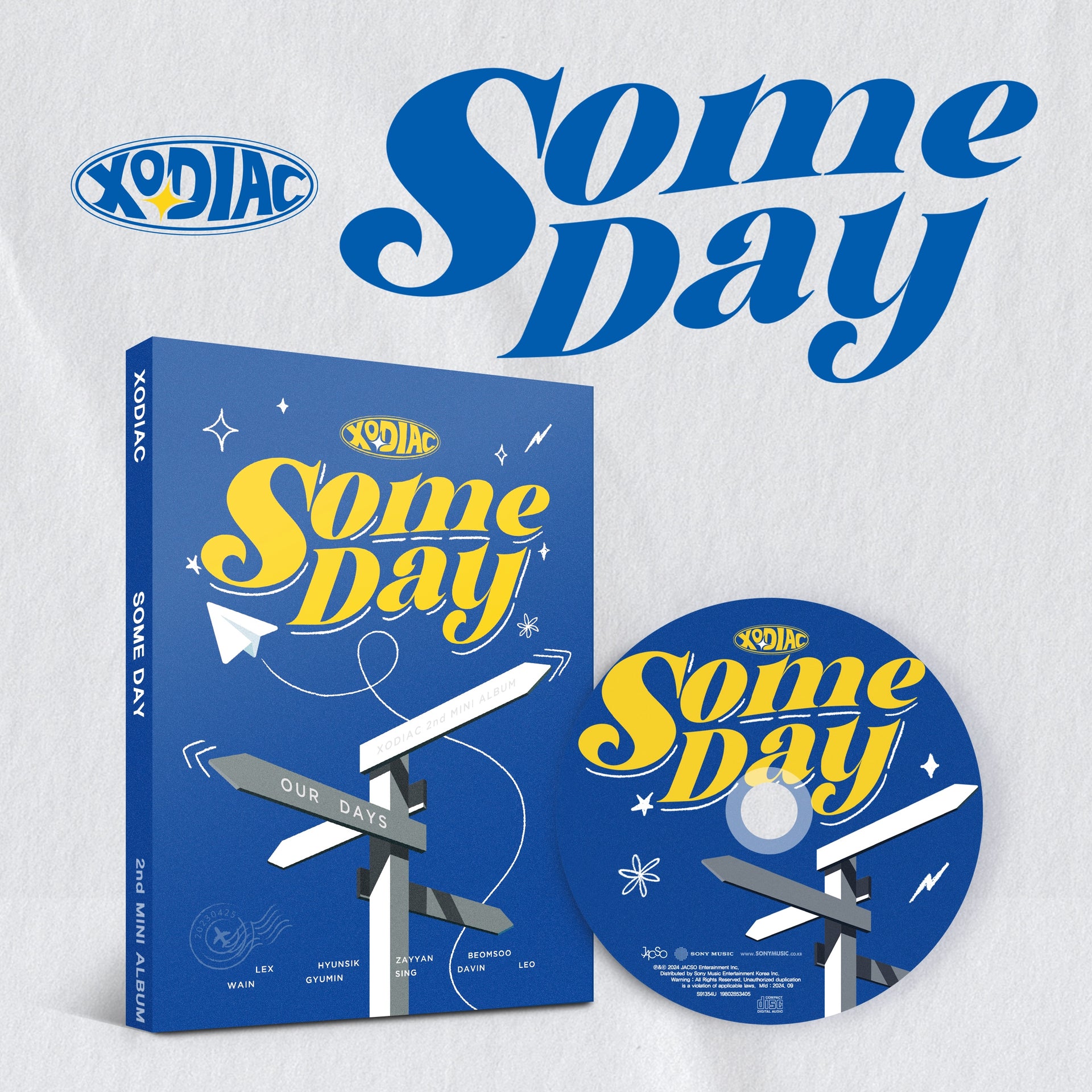 [Signed] XODIAC - 2nd MINI ALBUM : SOME DAY