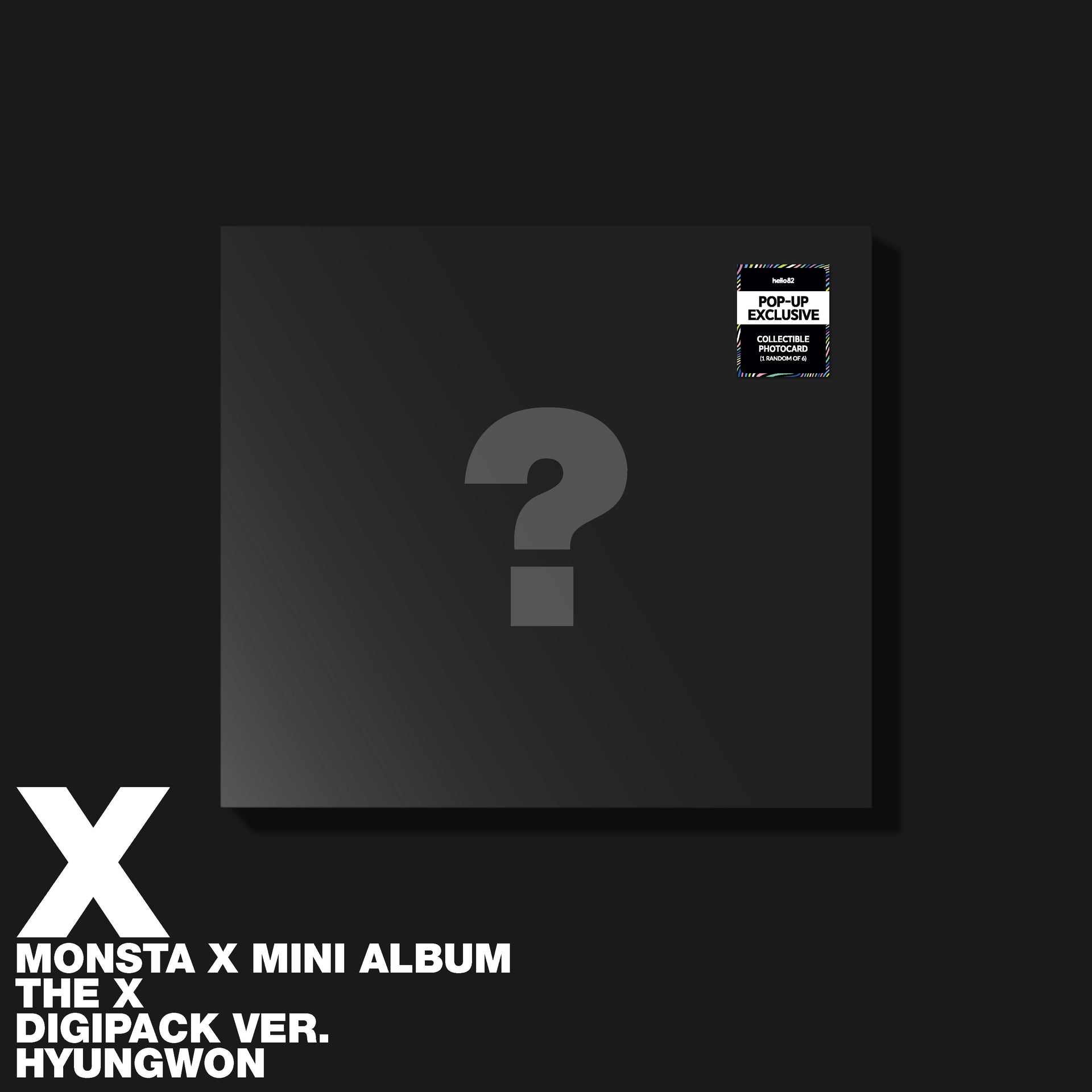 MONSTA X - THE X (DIGIPACK) (POP-UP Exclusive)
