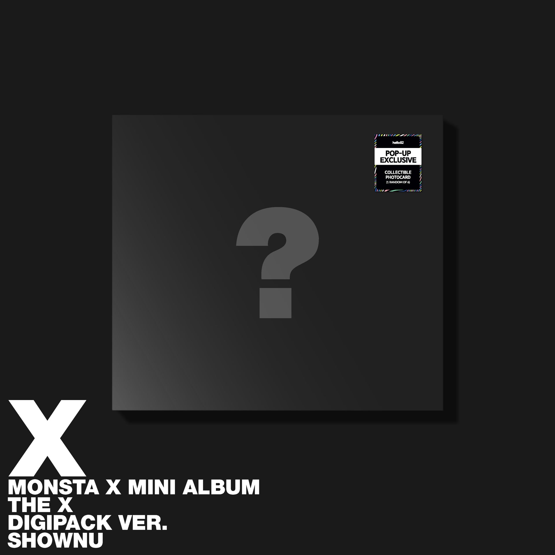 MONSTA X - THE X (DIGIPACK) (POP-UP Exclusive)