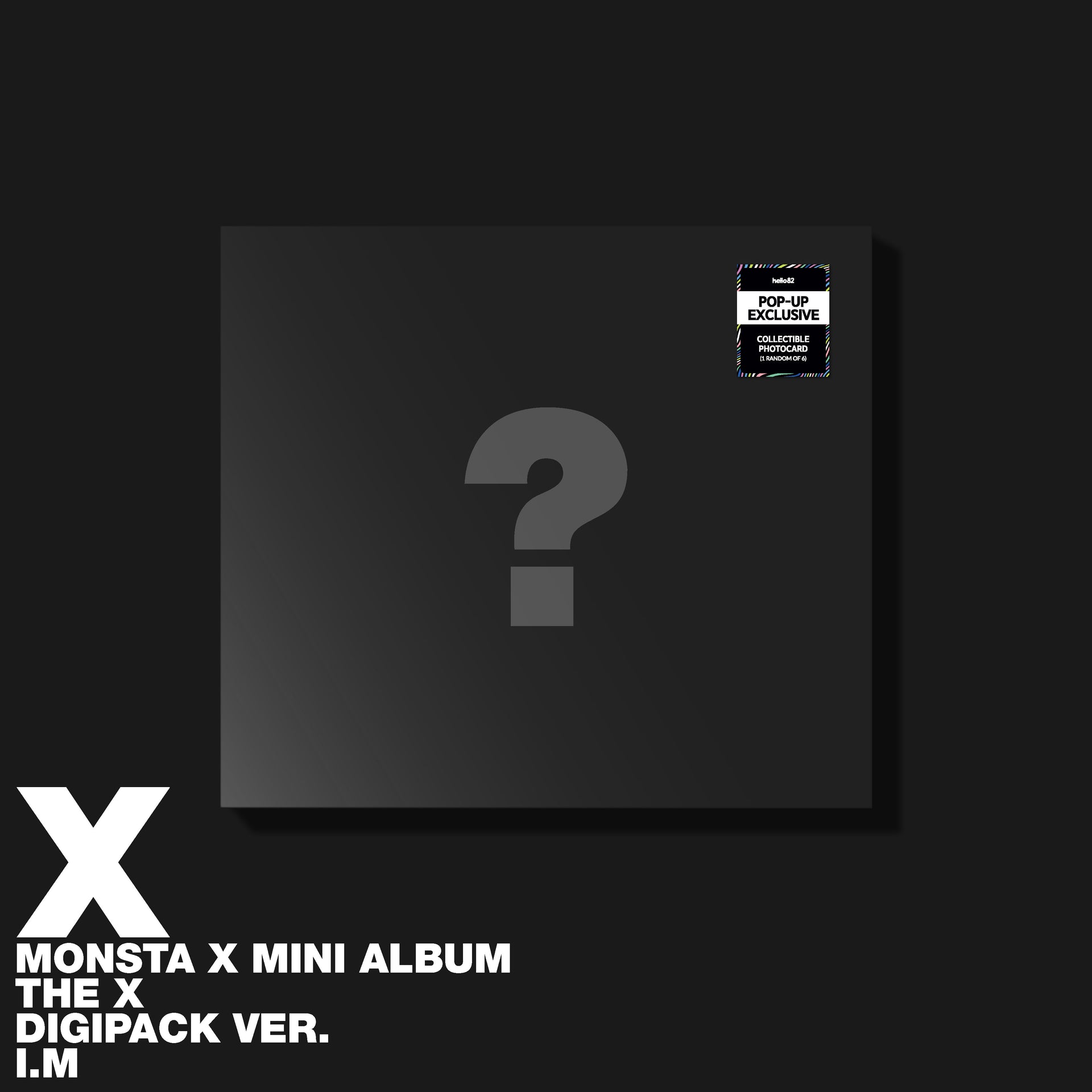 MONSTA X - THE X (DIGIPACK) (POP-UP Exclusive)