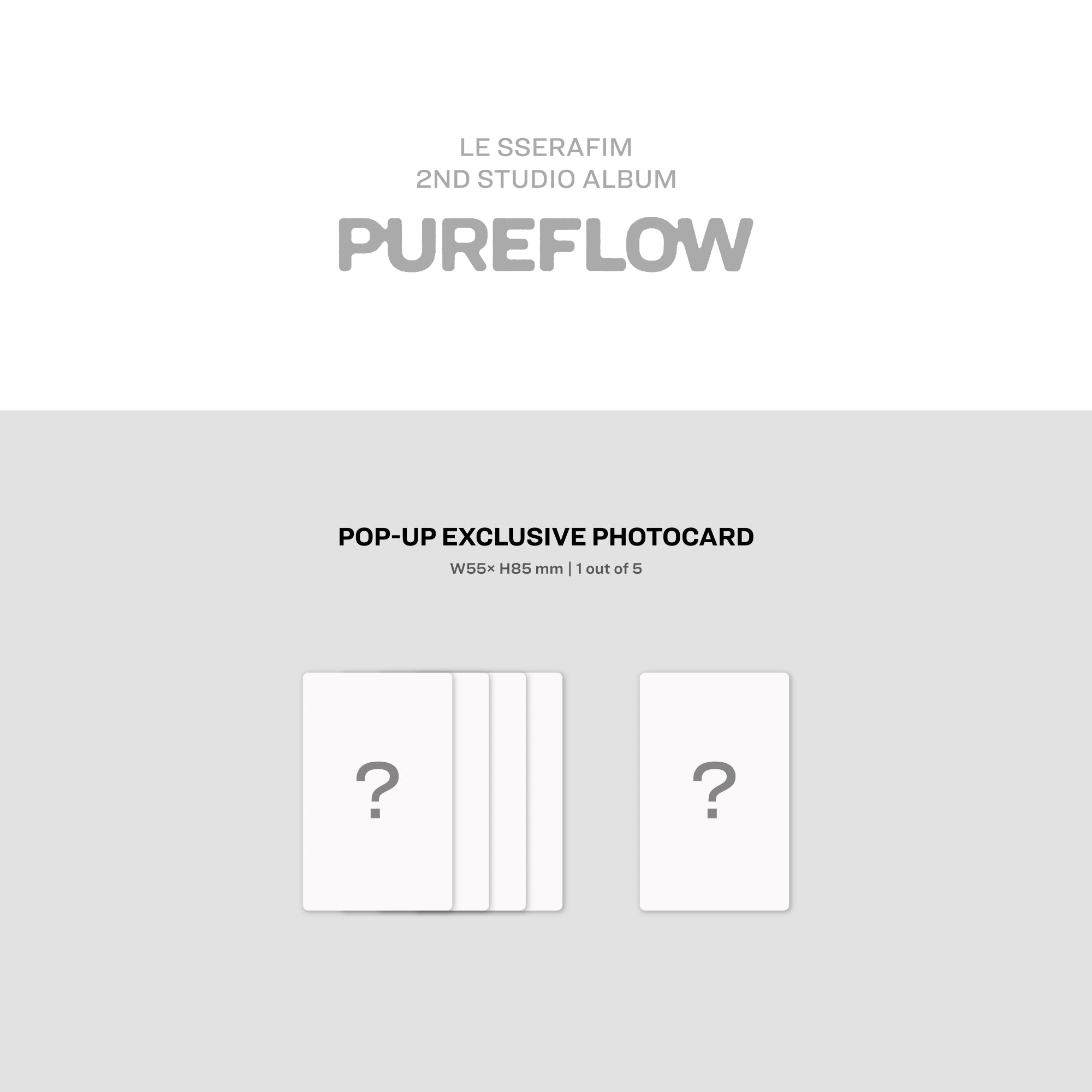 LE SSERAFIM - 2nd Studio Album 'PUREFLOW' pt.1 (COMPACT ver