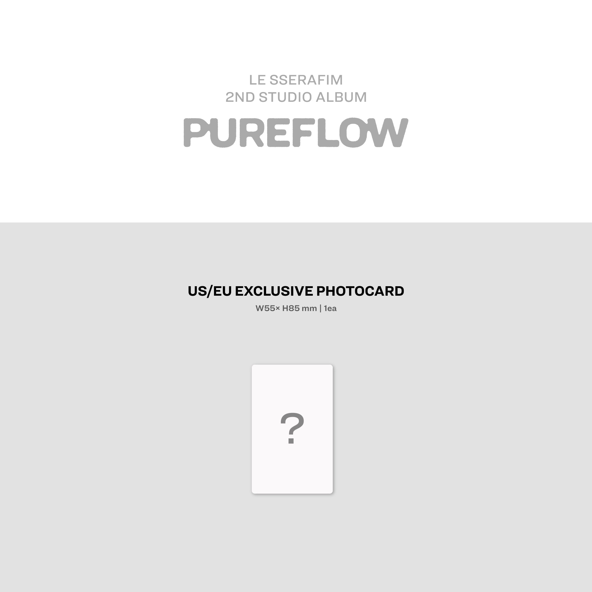 LE SSERAFIM - 2nd Studio Album 'PUREFLOW' pt.1 (hello82 Exclusive