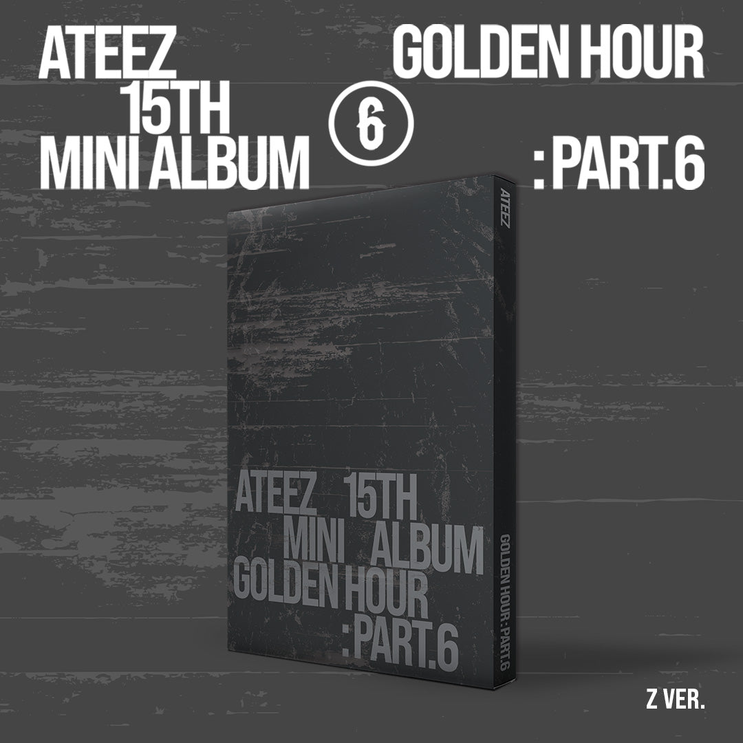 [Signed] ATEEZ - GOLDEN HOUR : Part.6 in Z VER. (Grey)