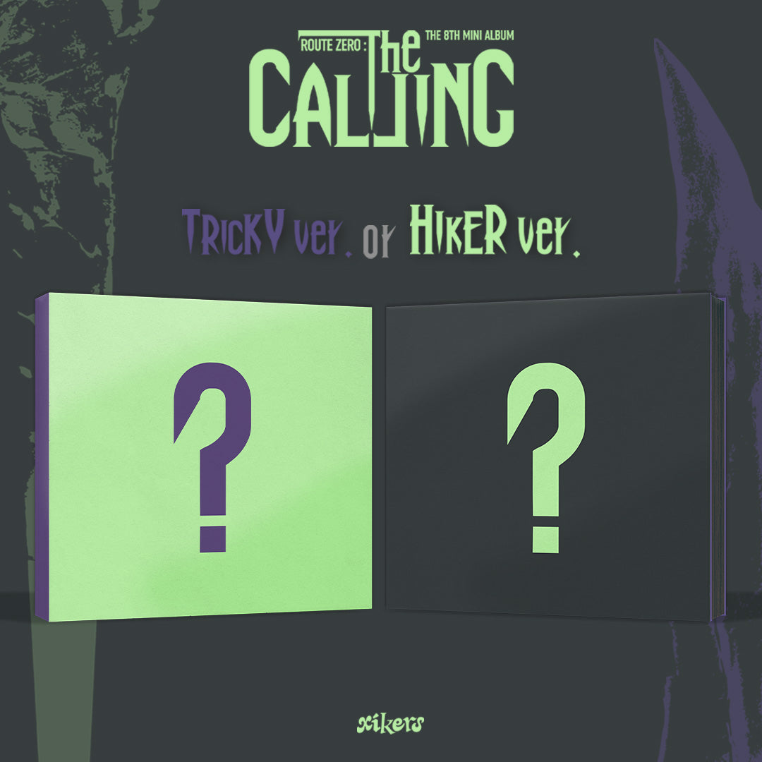 [Signed] xikers - ROUTE ZERO : The CALLING TRICKY ver. (Green) or HIKER ver. (BLACK)