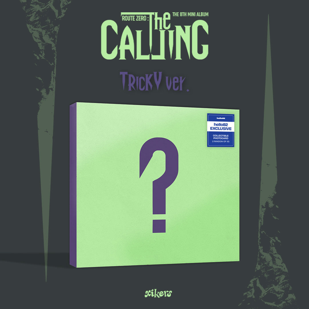 xikers - ROUTE ZERO : The CALLING - hello82 Exclusive TRICKY ver. (Green)