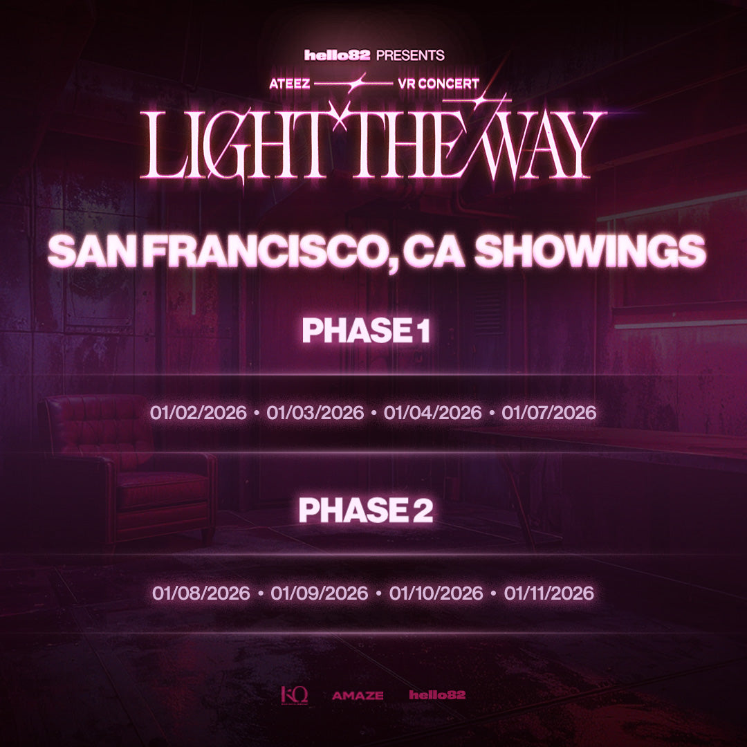 ATEEZ VR CONCERT : LIGHT THE WAY in SAN FRANCISCO, CA