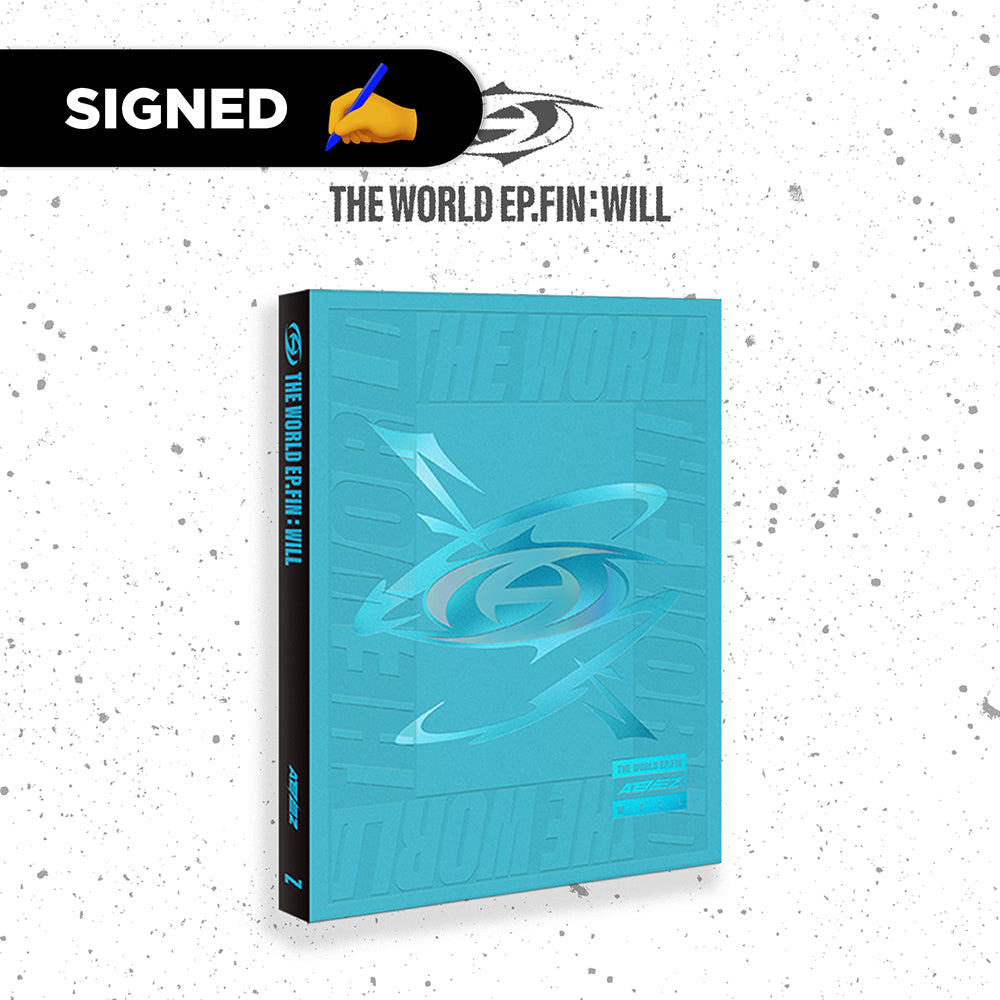 ATEEZ The World MINGI signed album outlets with ALL inclusions and photocards Hello82