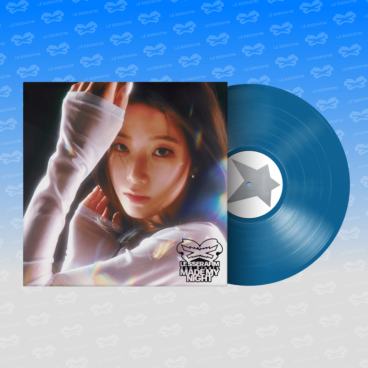 LE SSERAFIM - 2nd Single Album 'Made My Night' Vinyl