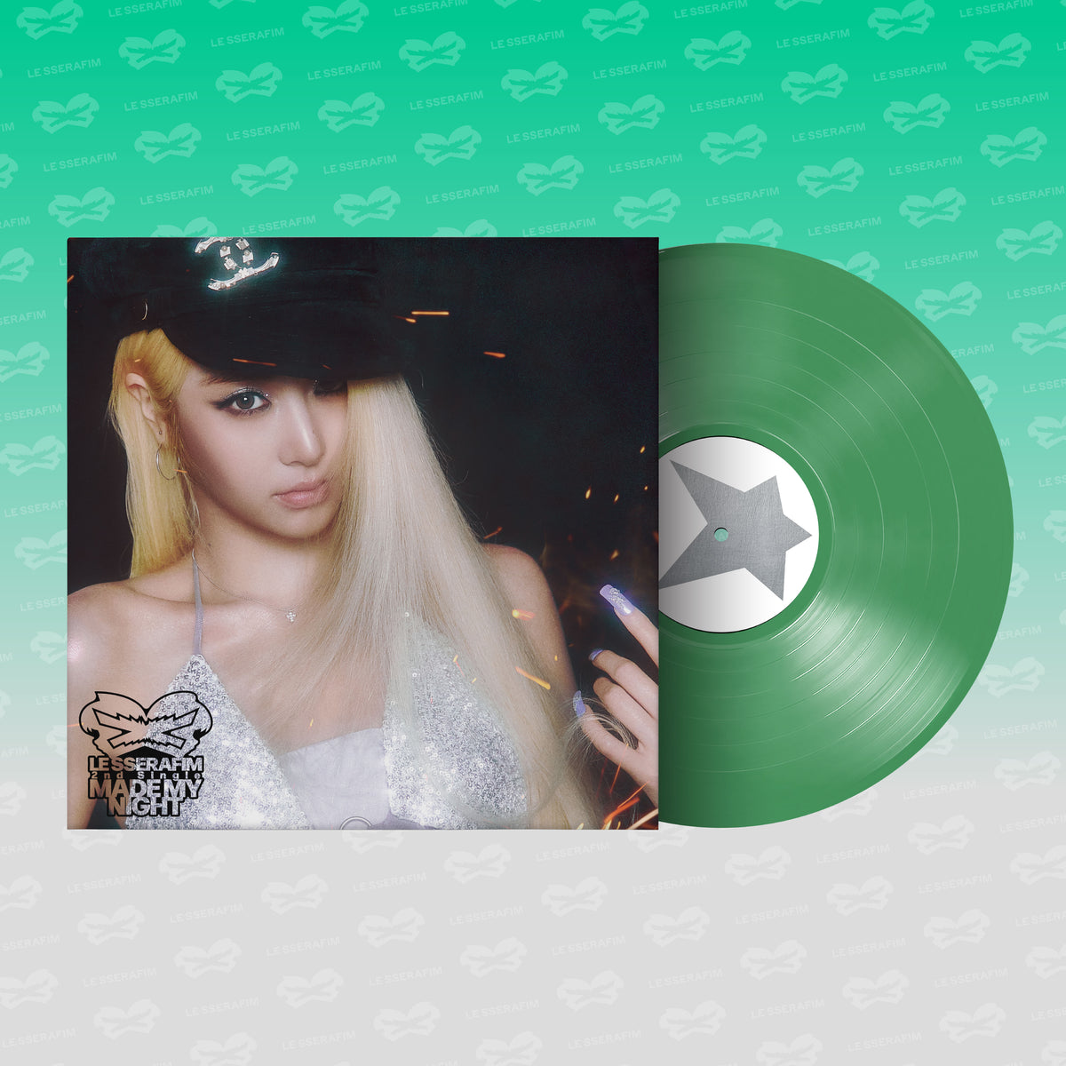 LE SSERAFIM - 2nd Single Album 'Made My Night' Vinyl