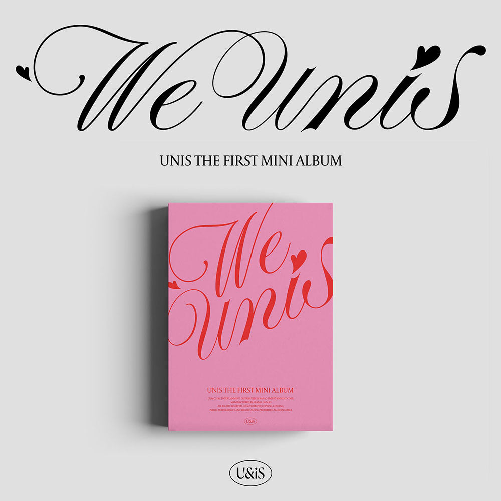 [Signed] UNIS - 1st MINI ALBUM : WE UNIS (Random)
