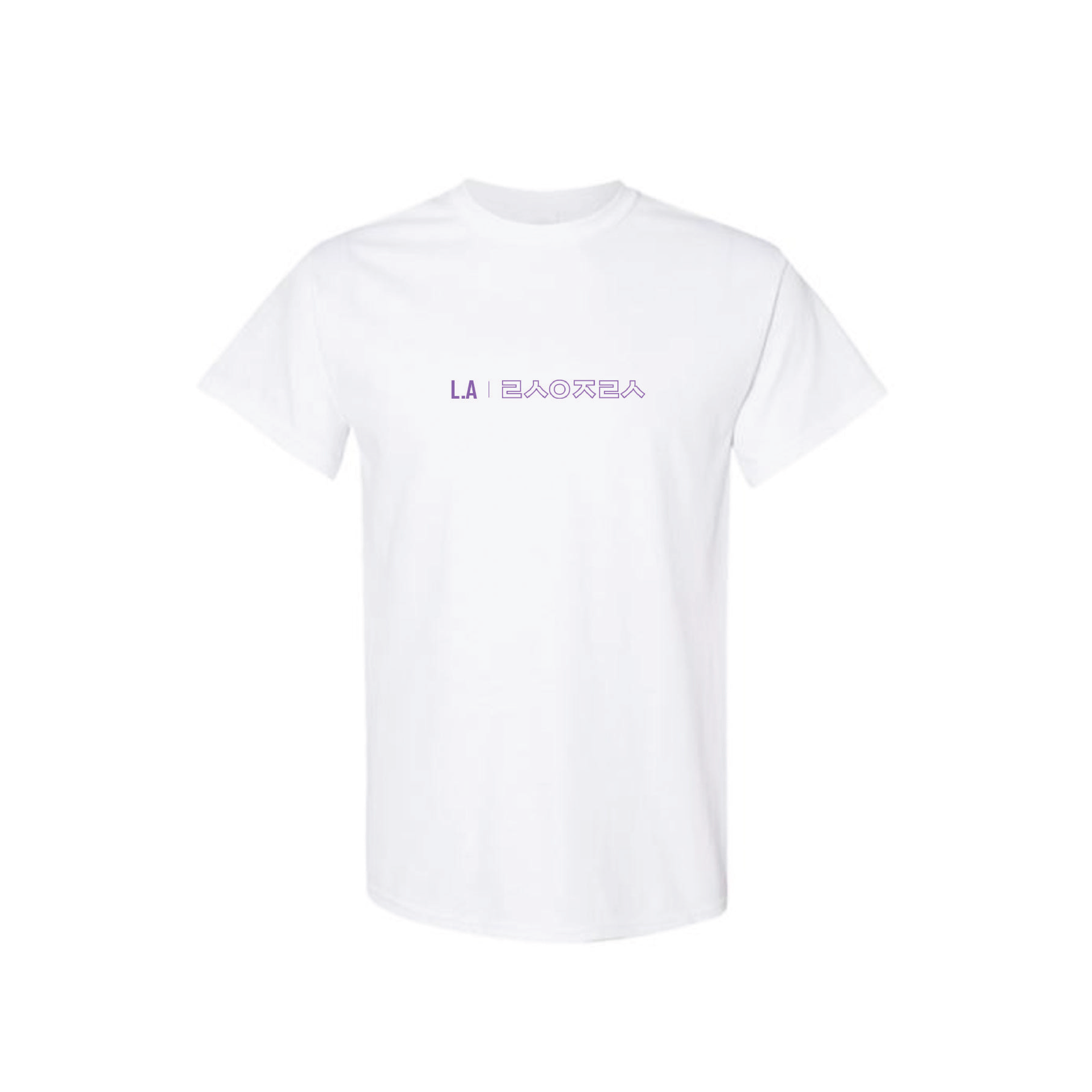BTS - SPACE OF BTS in LA S/S T-shirt (White)