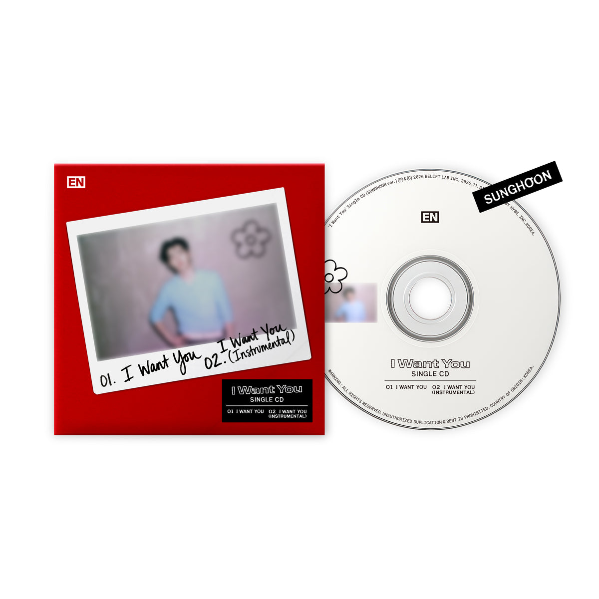 ENHYPEN - 'I Want You' Single CD