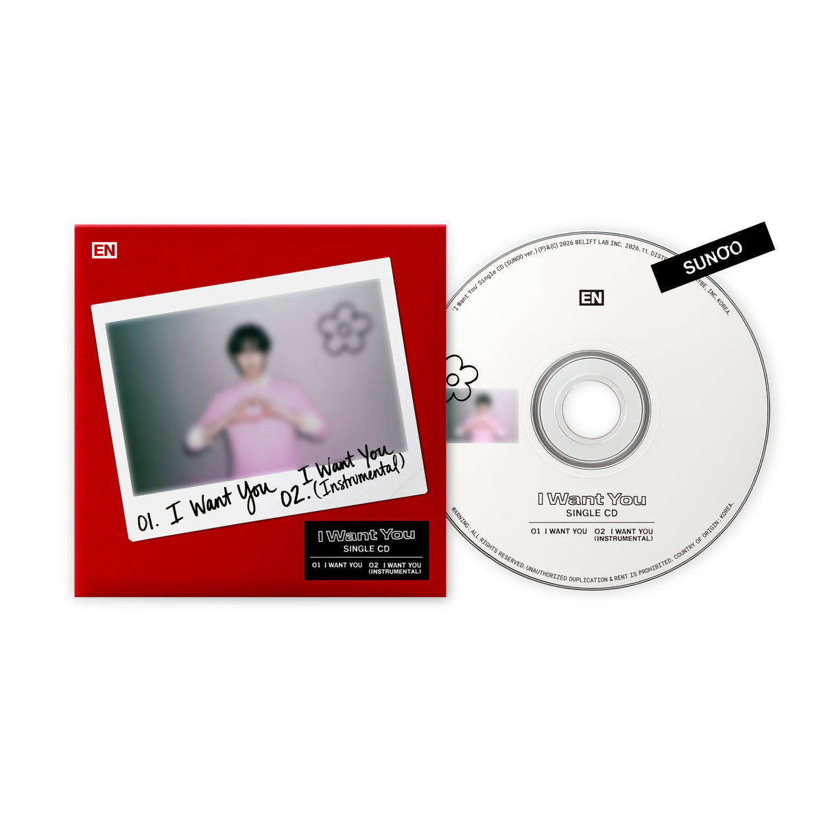 ENHYPEN - 'I Want You' Single CD